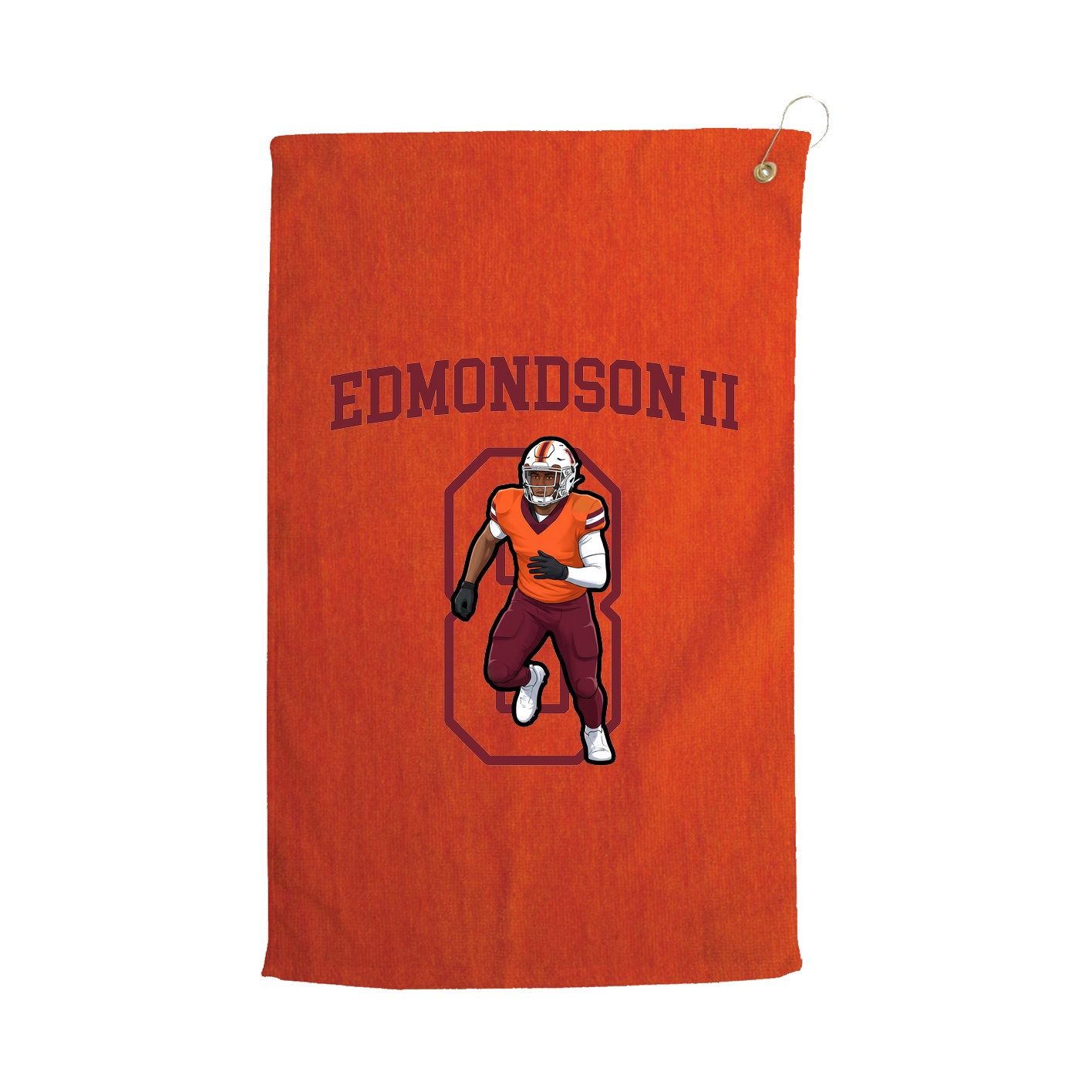 Golf Towel — Shirsey in Orange