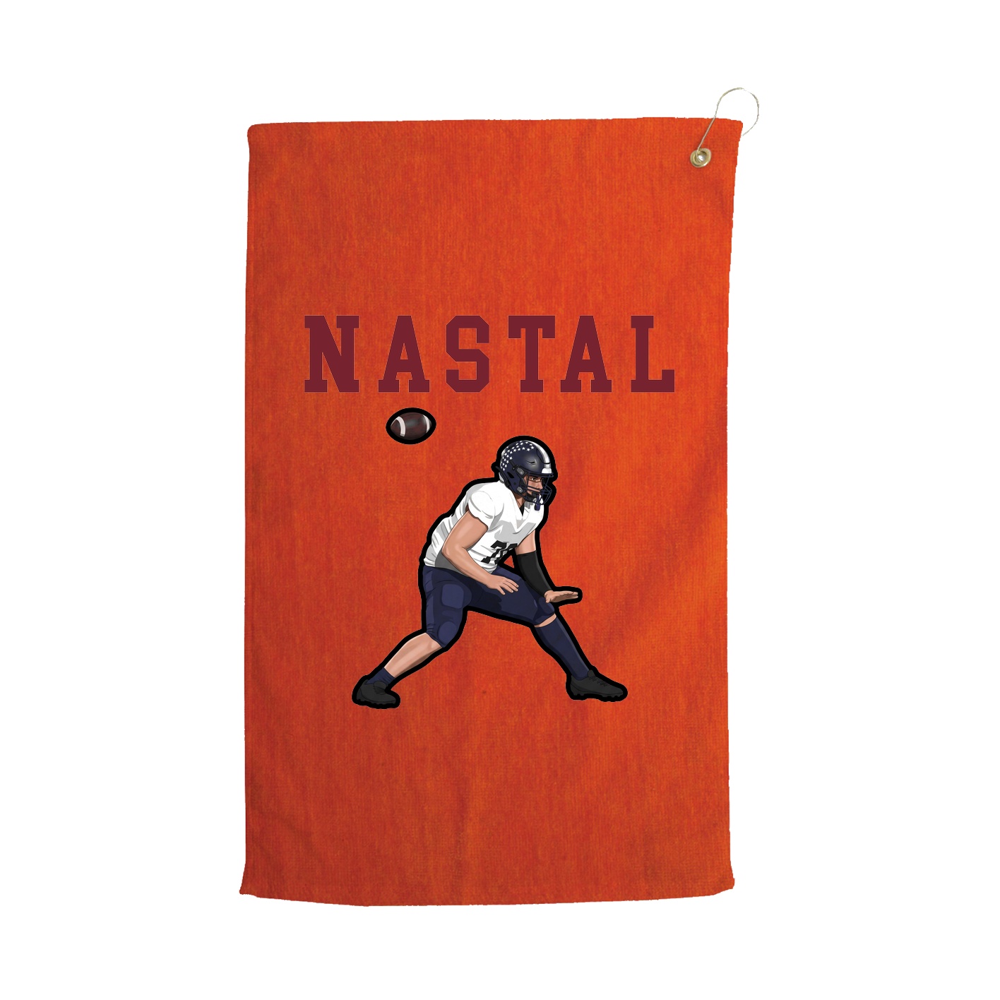 Golf Towel — Shirsey in Orange