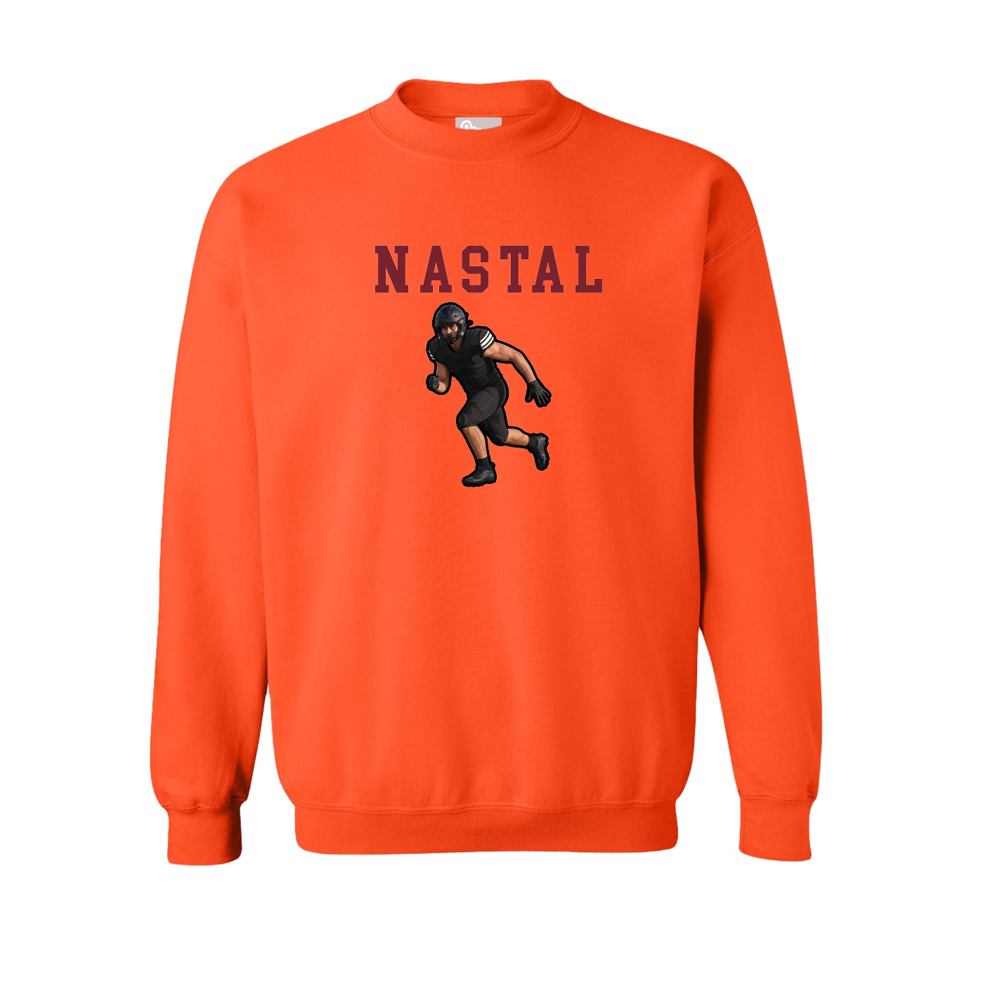 Fleece Crew — Shirsey in Orange