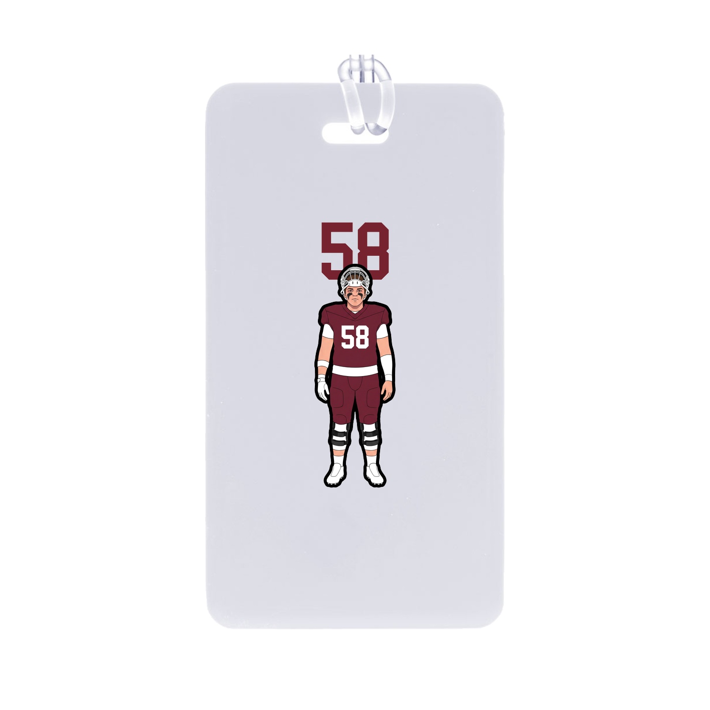 Bag Tag — Number Top in Classic