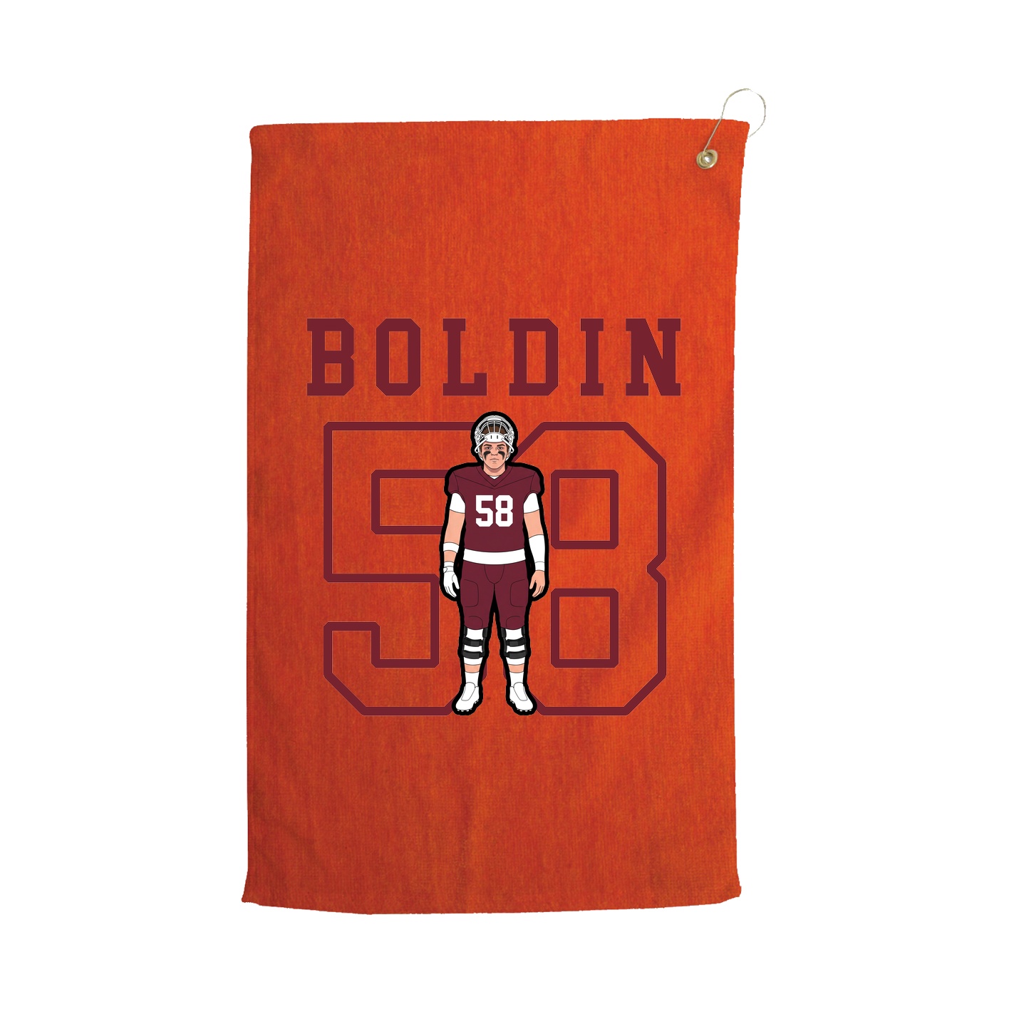 Golf Towel — Shirsey in Orange