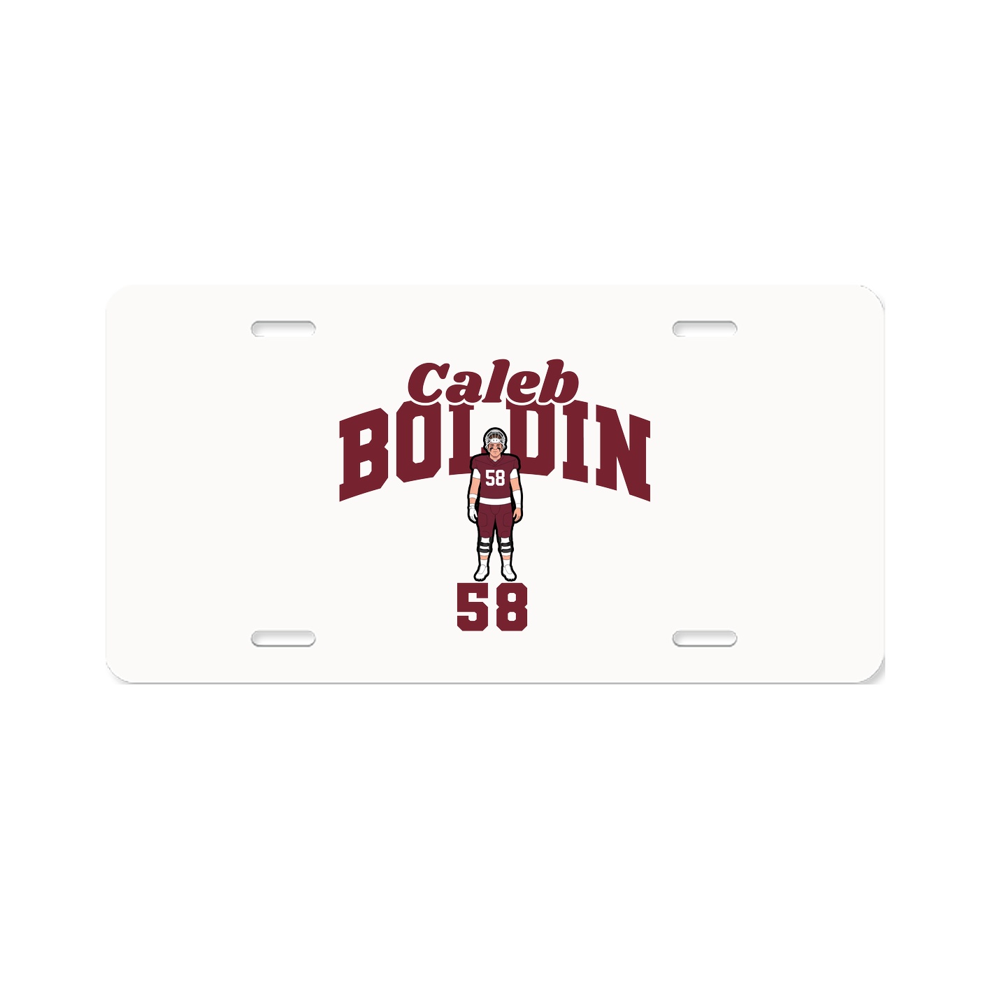 License Plate — Signature Arch in Classic