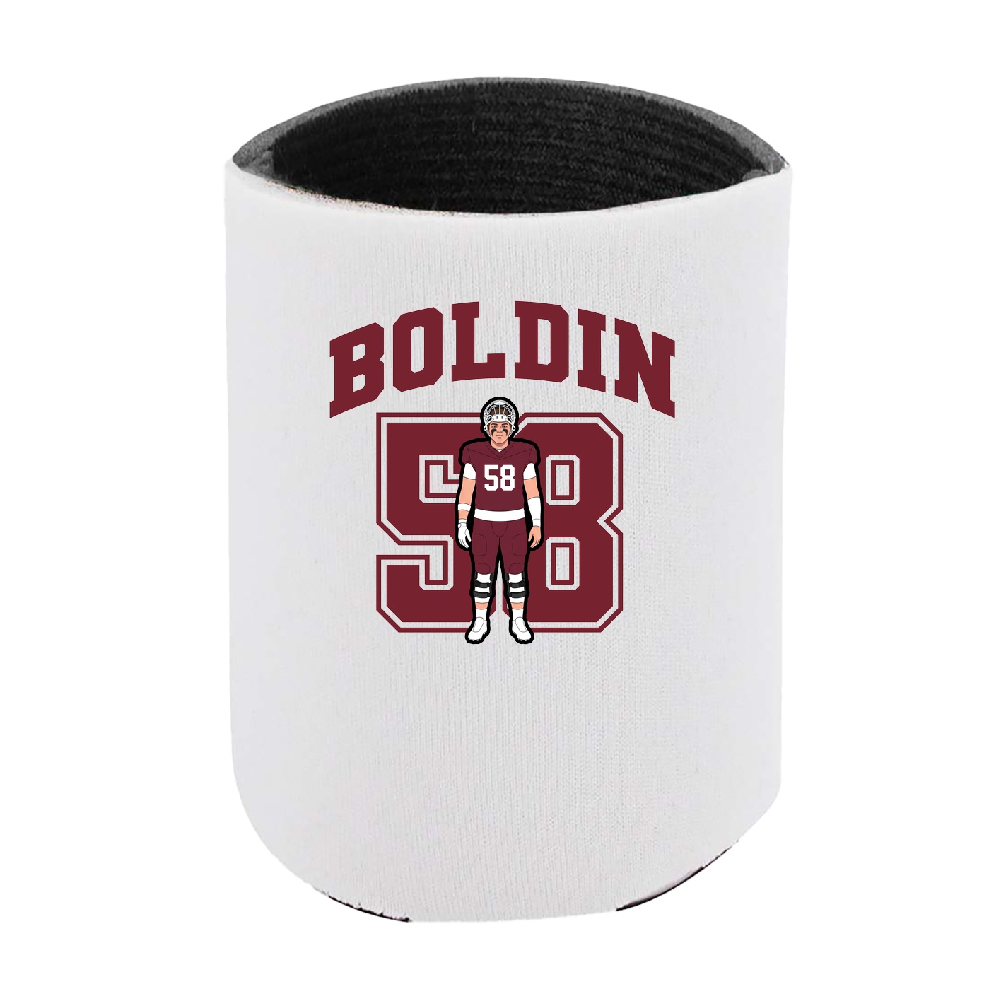 Can Holder — Number in White