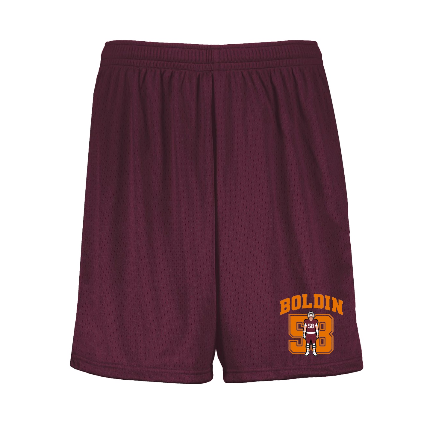 Shorts — Number in Maroon