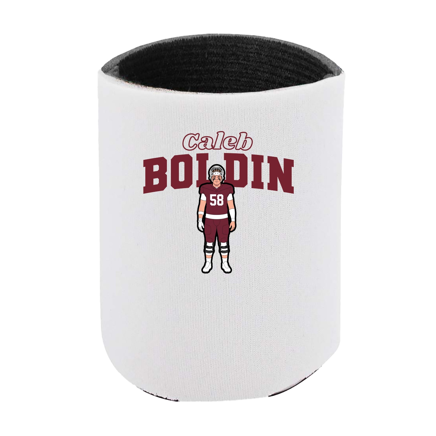 Can Holder — Name Arch in White