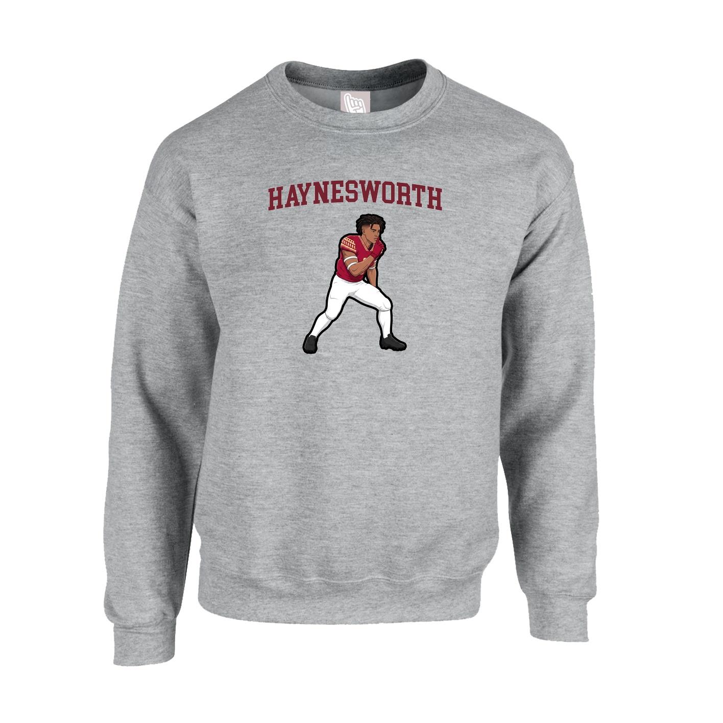 Fleece Crew — Shirsey in Grey