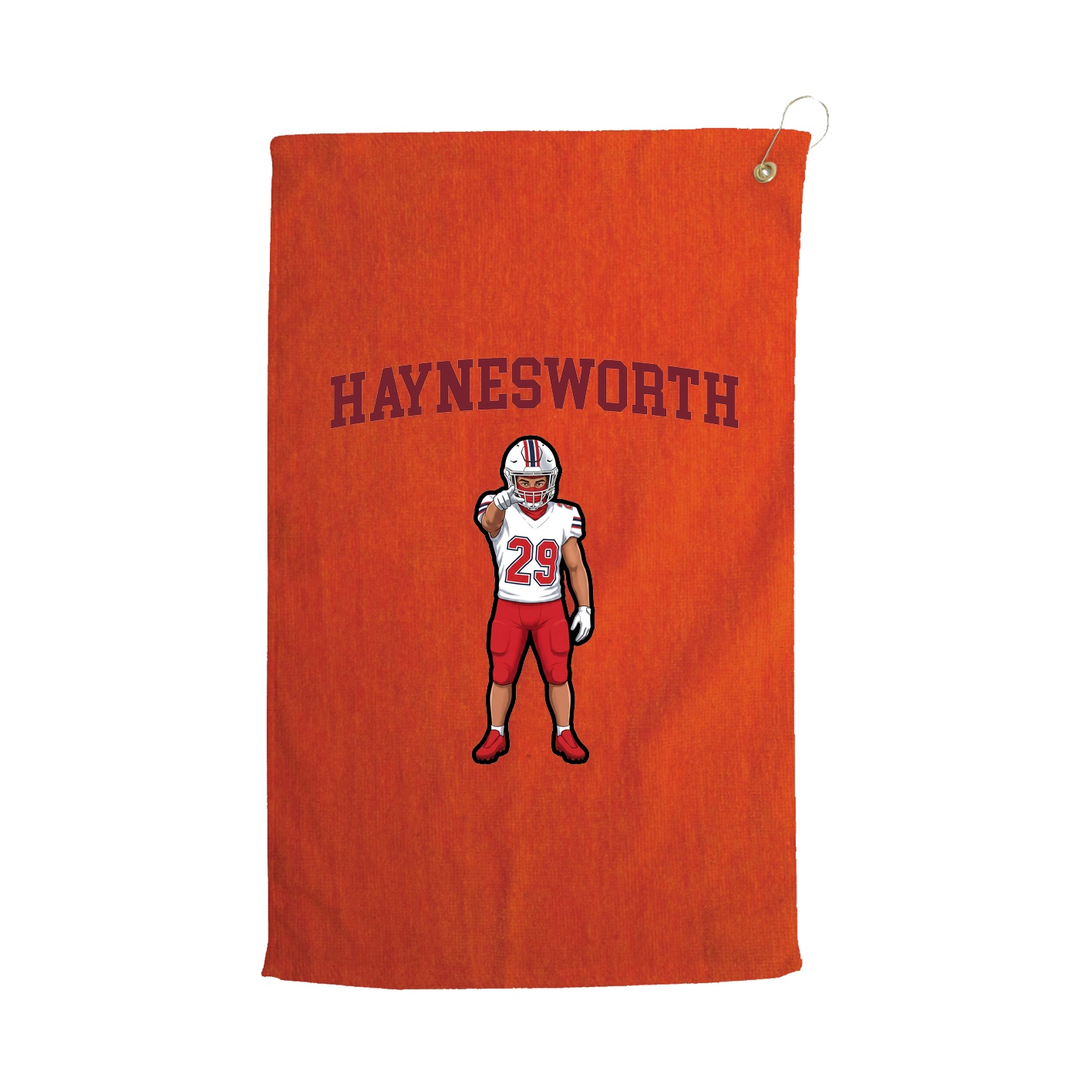 Golf Towel — Shirsey in Orange