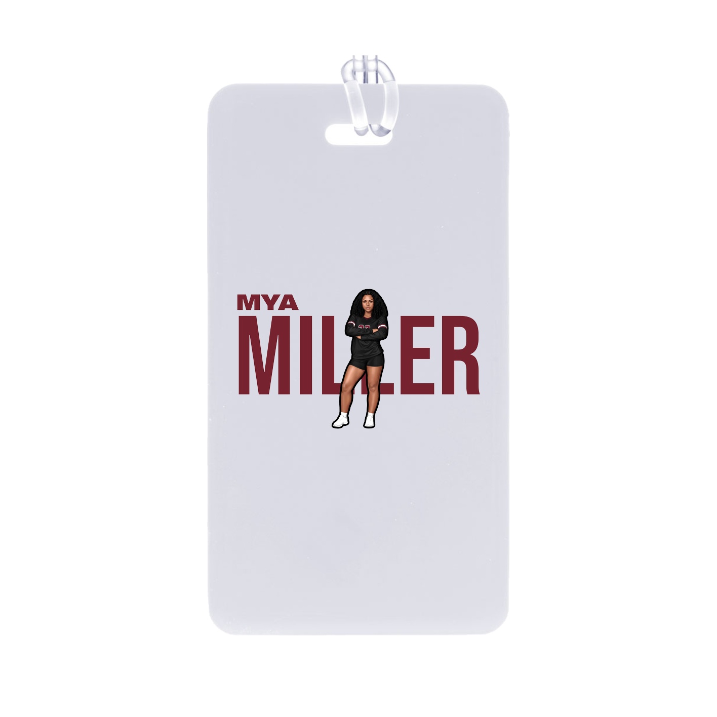 Bag Tag — Player Name in Classic