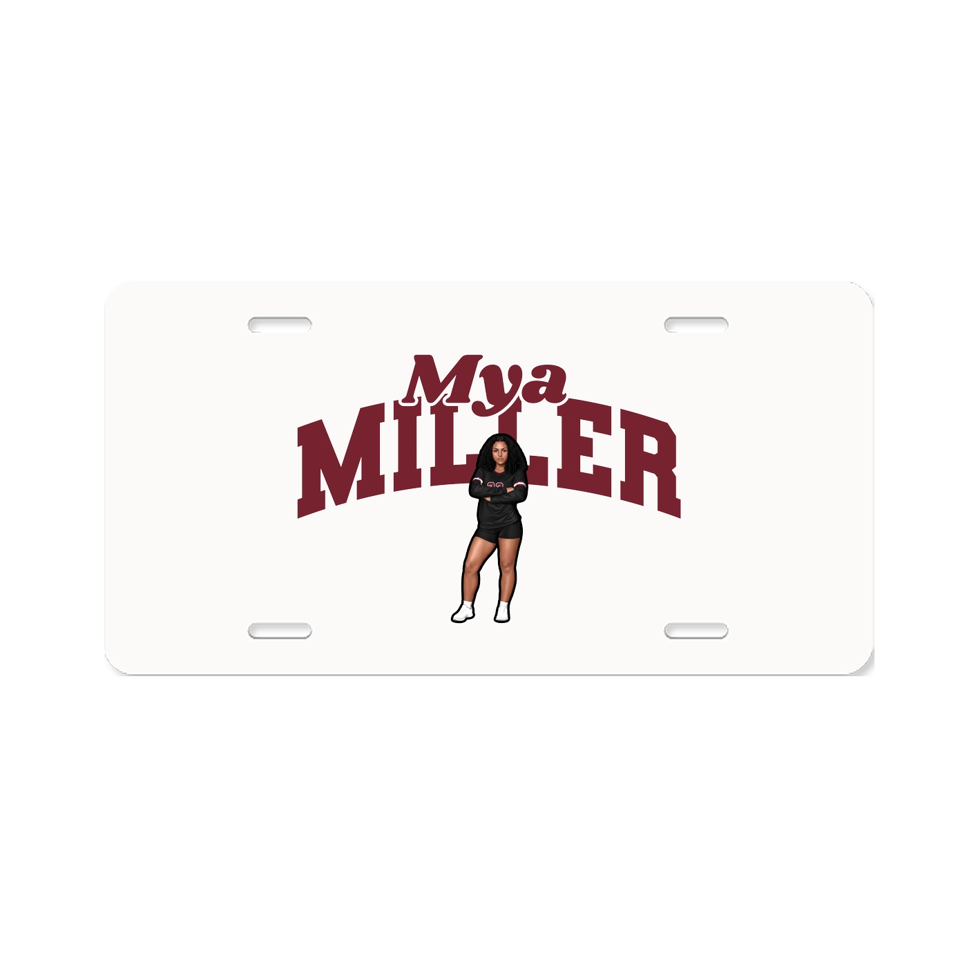 License Plate — Signature Arch in Classic