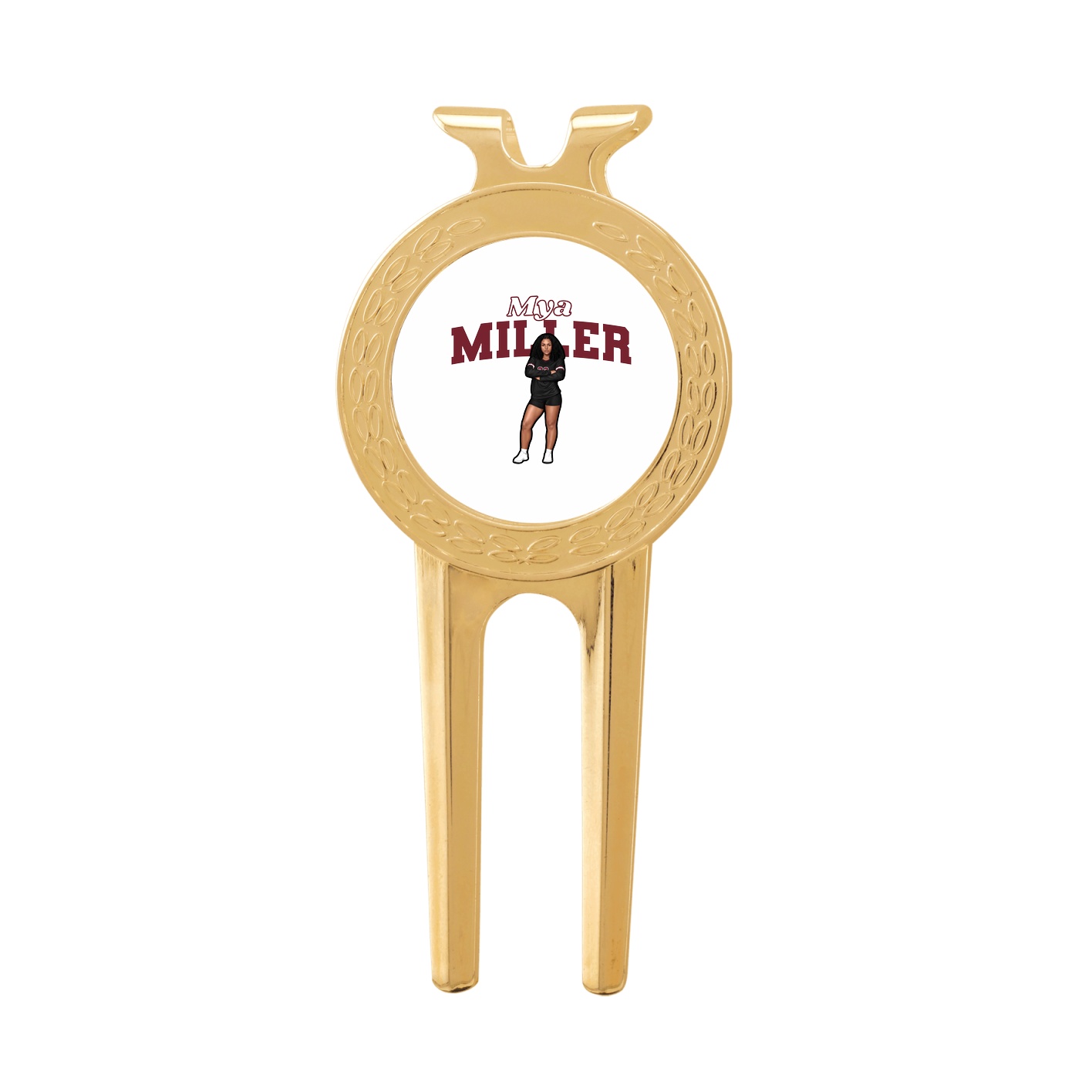 Divot Tool with Ball Marker — Name Arch in Classic