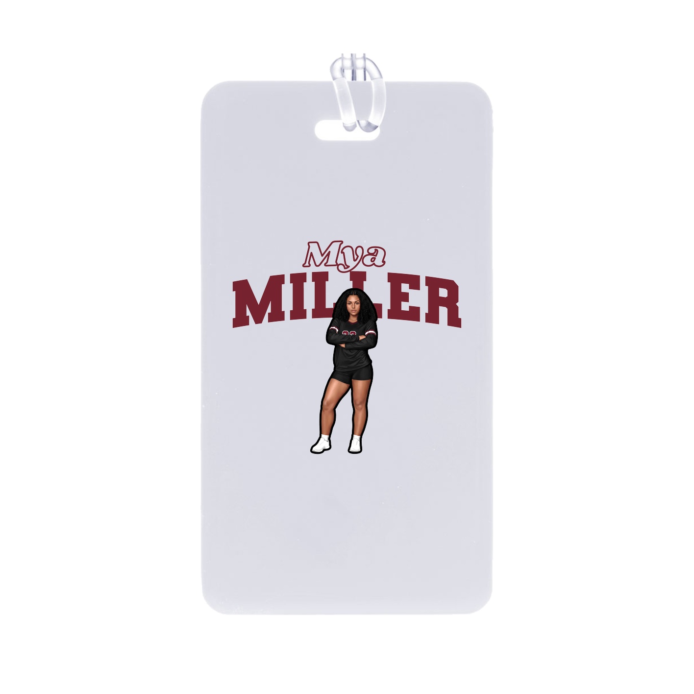 Bag Tag — Name Arch in Classic