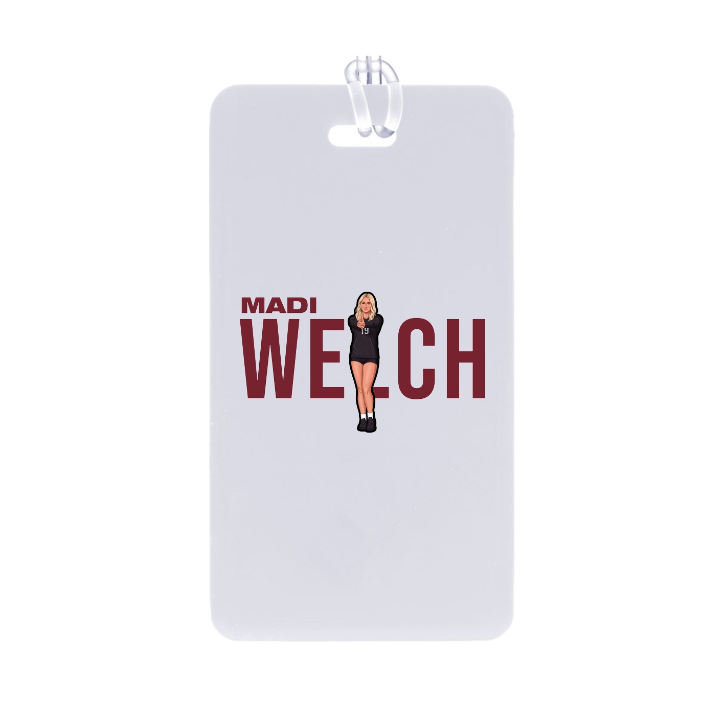 Bag Tag — Player Name in Classic