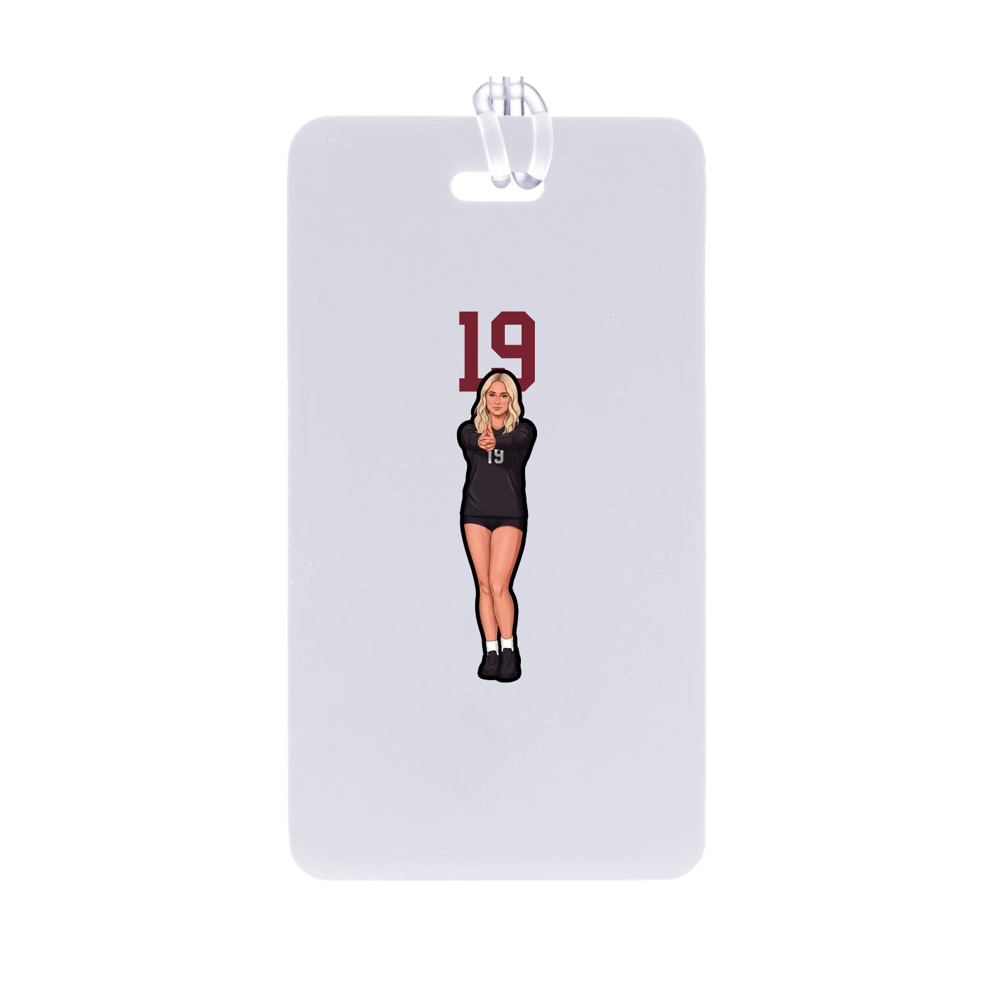 Bag Tag — Number Top in Classic