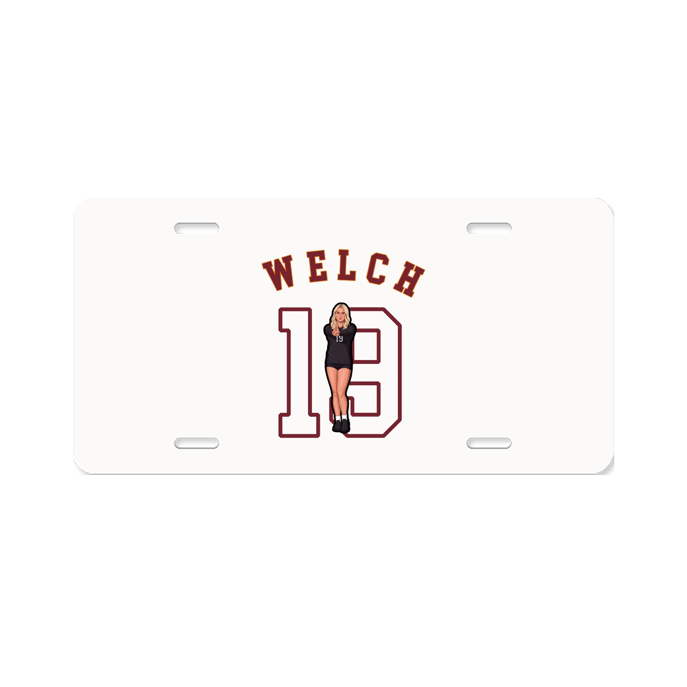License Plate — Shirsey Arch in Classic