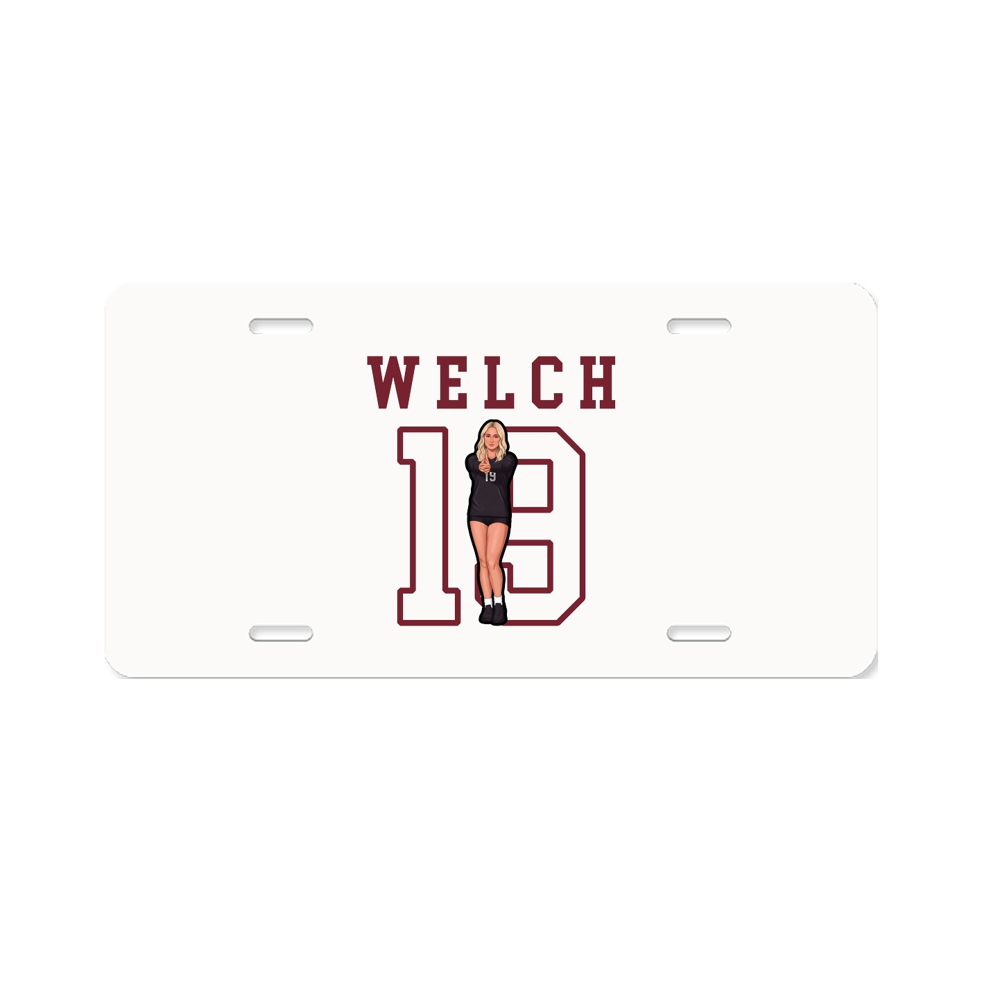 License Plate — Shirsey in Classic