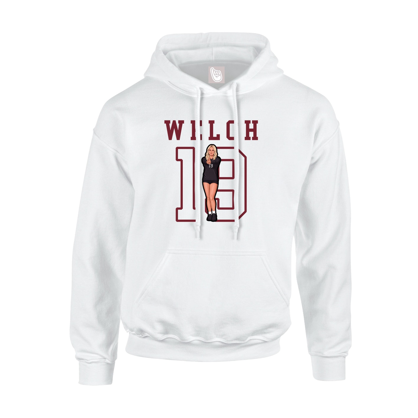 Youth Hoodie — Shirsey in White