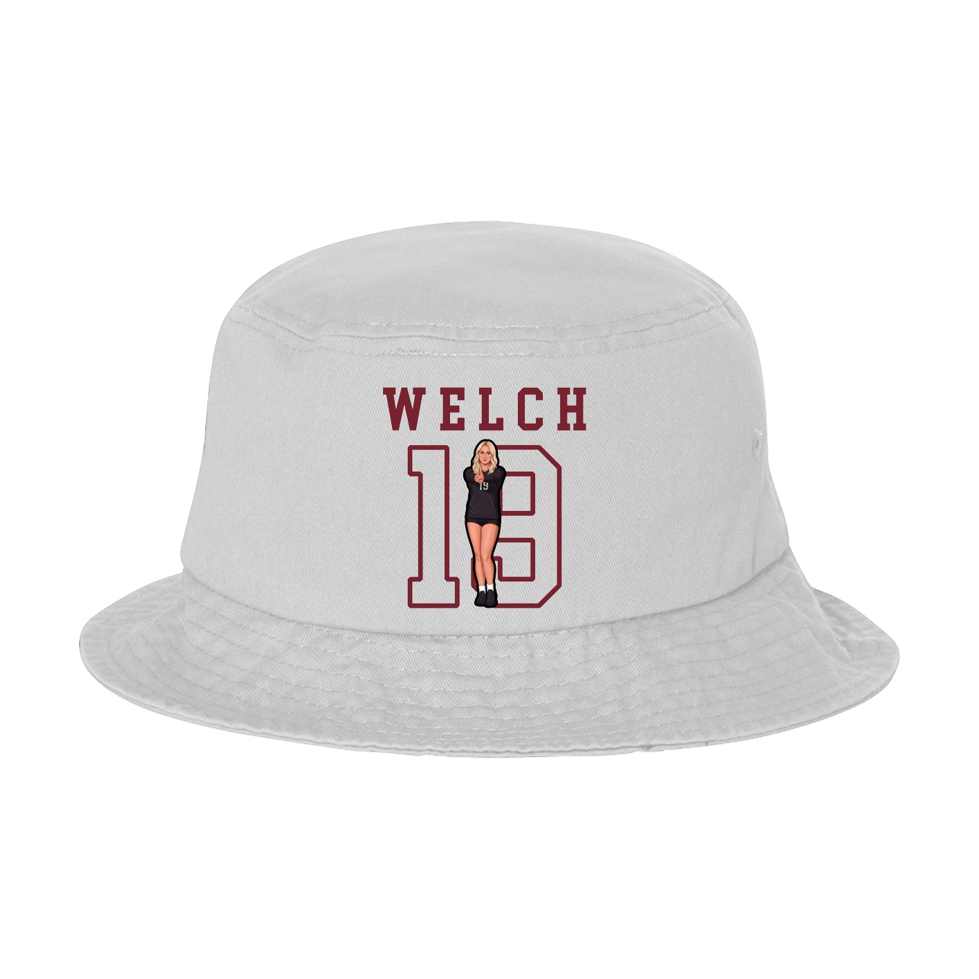 Bucket Cap — Shirsey in White