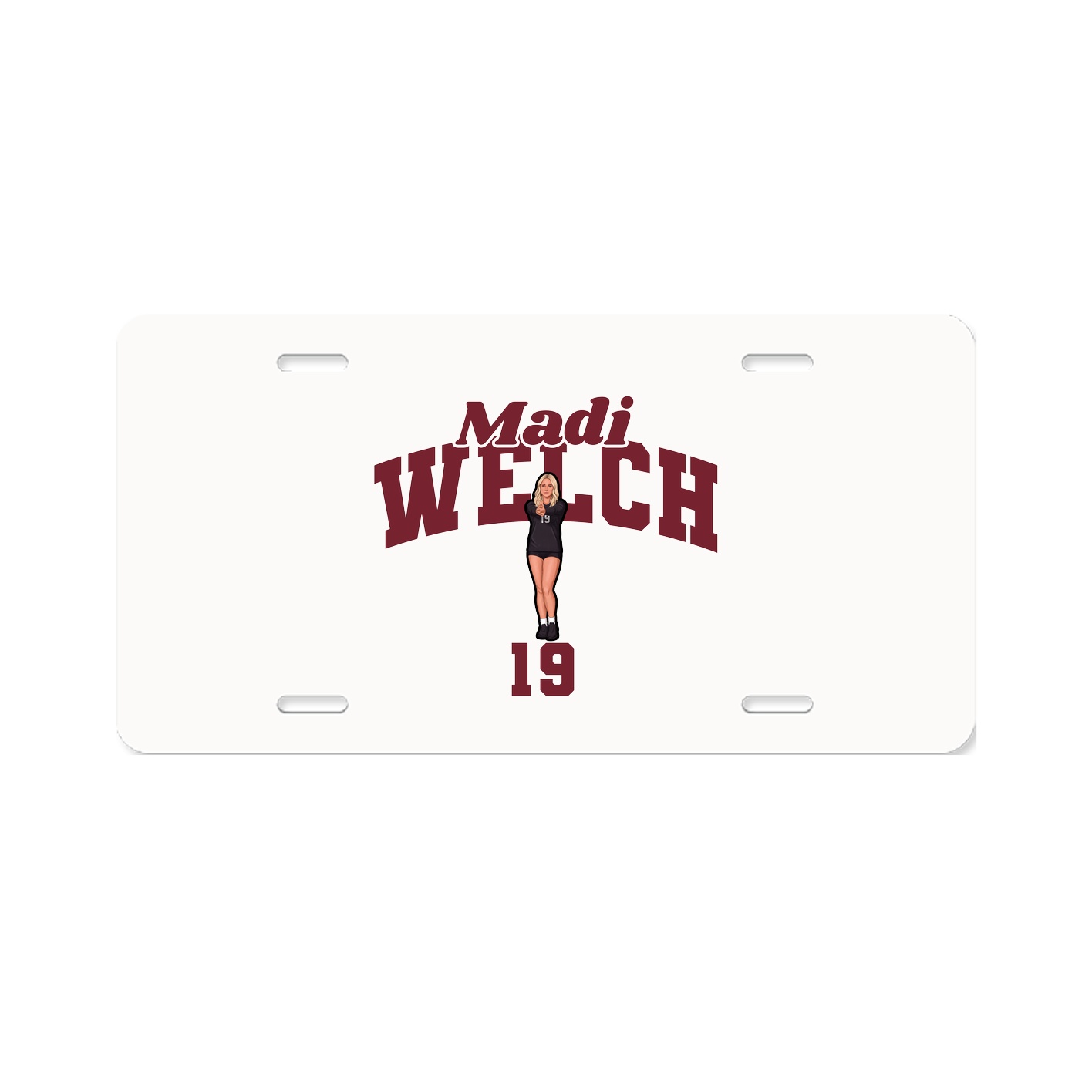 License Plate — Signature Arch in Classic