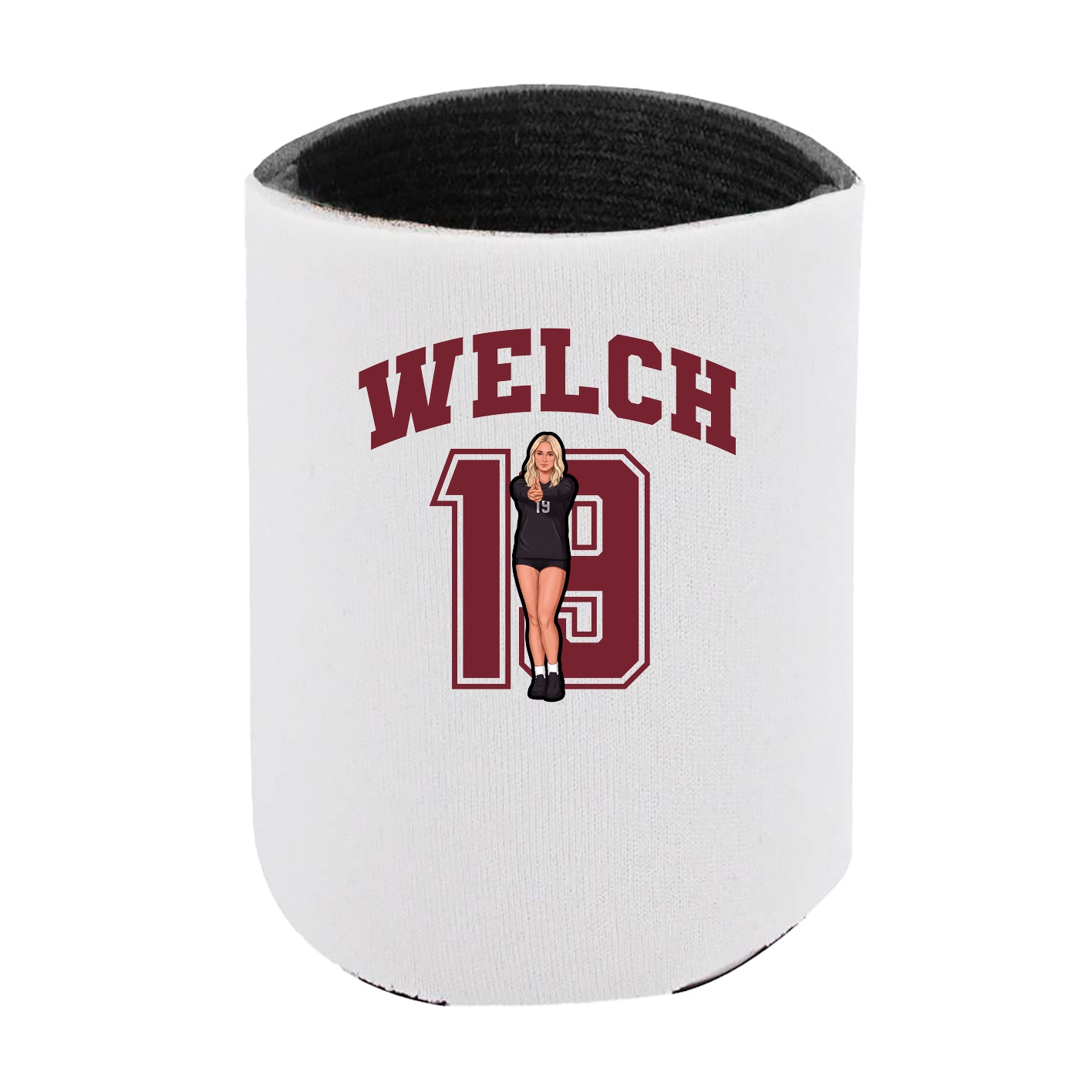Can Holder — Number in White