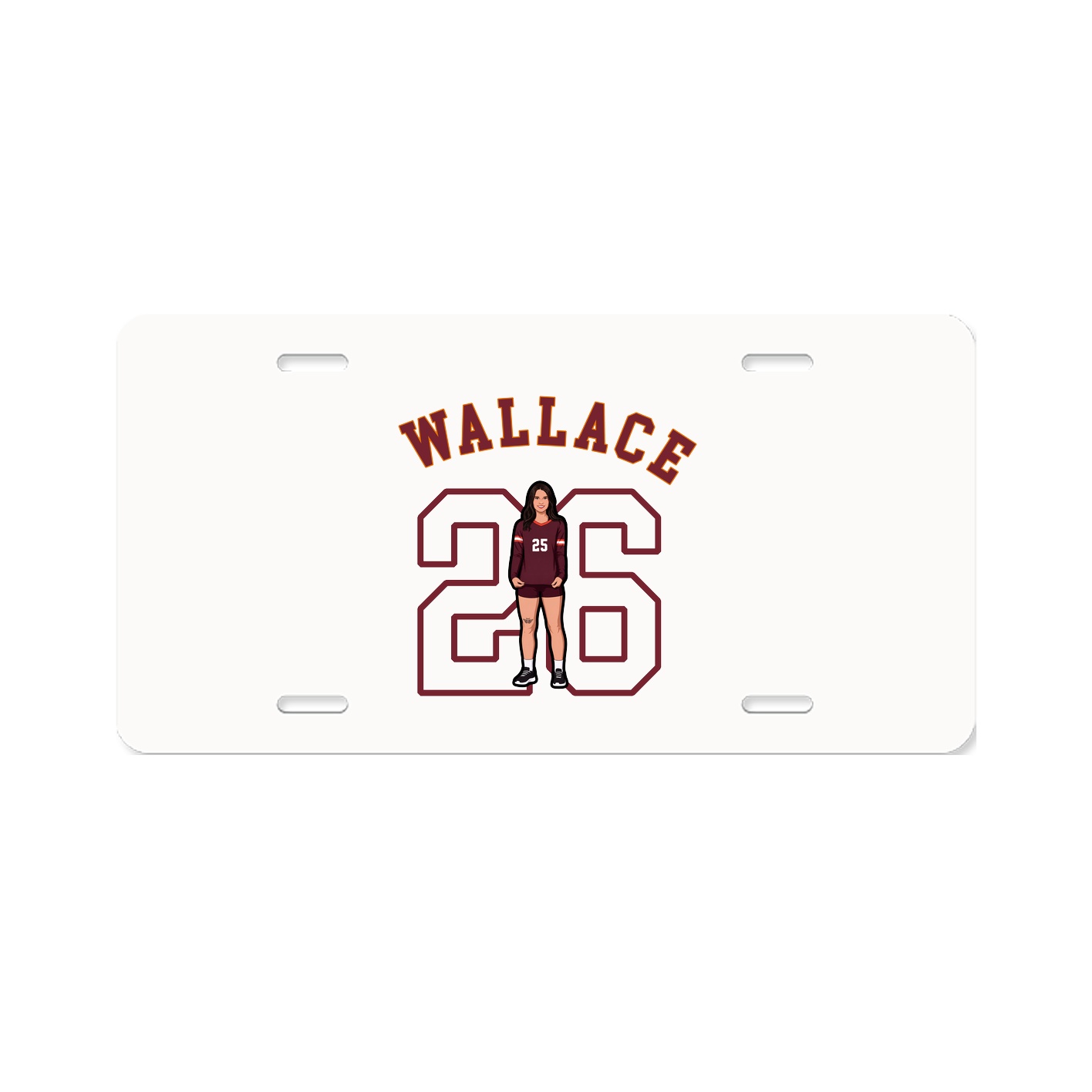 License Plate — Shirsey Arch in Classic