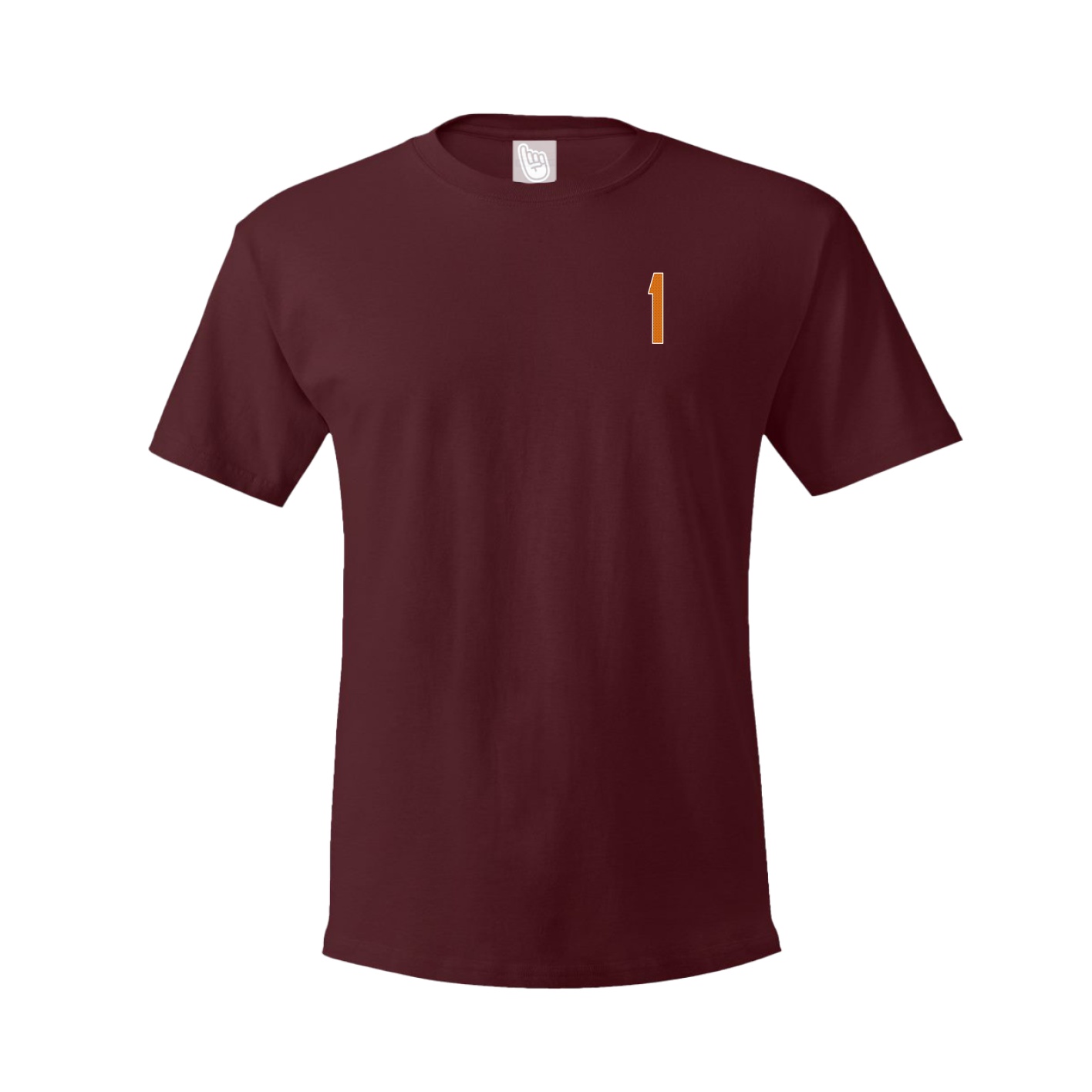 Youth Tee — Front Shirsy in Maroon