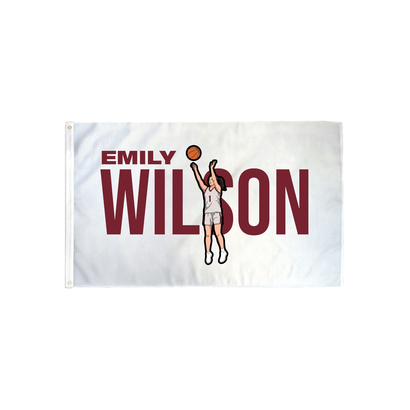 3x5 Flag — Player Name in Classic