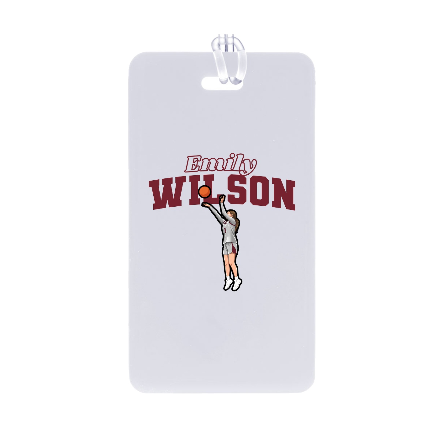 Bag Tag — Name Arch in Classic