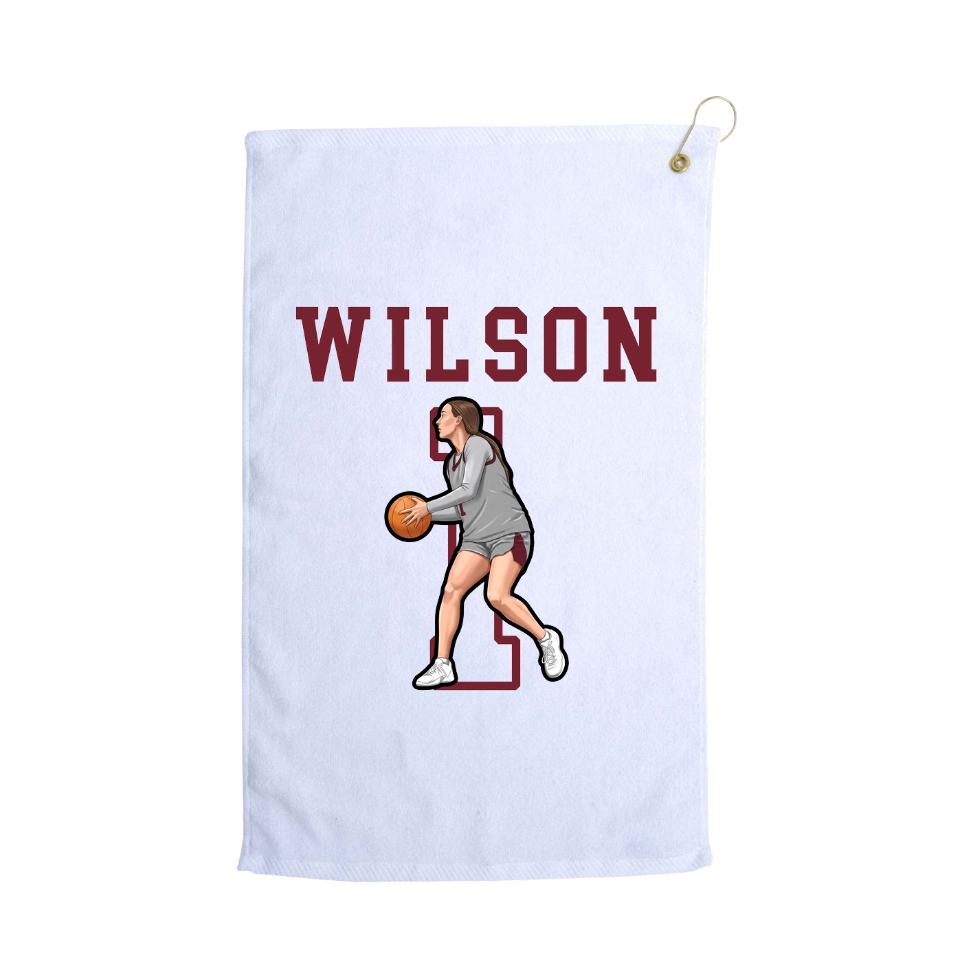 Golf Towel — Shirsey in White