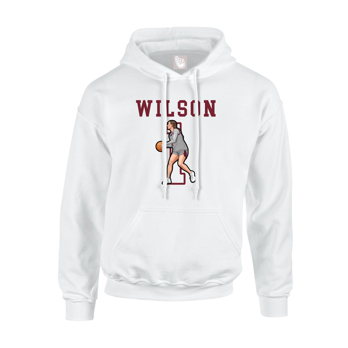 Youth Hoodie — Shirsey in White