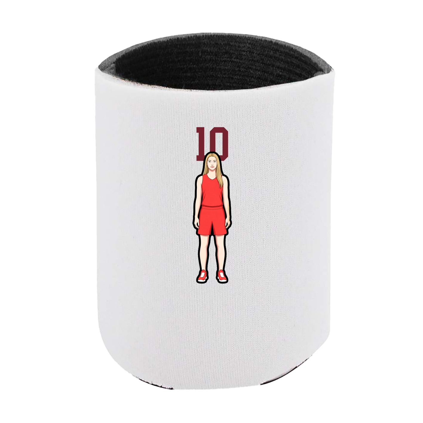 Can Holder — Number Top in White