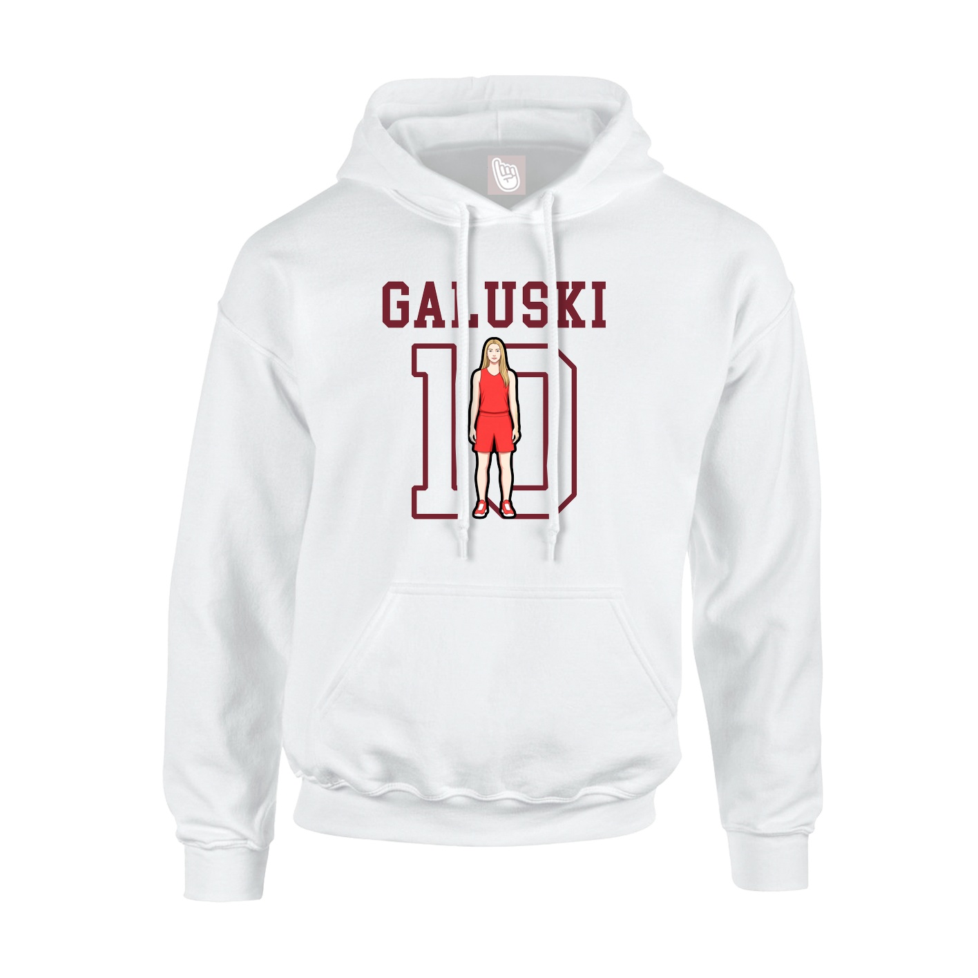 Youth Hoodie — Shirsey in White