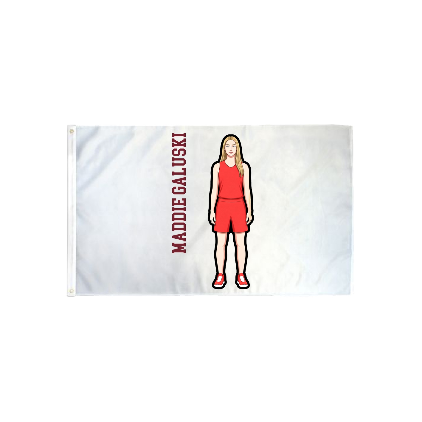 3x5 Flag — Name Vertical in Classic