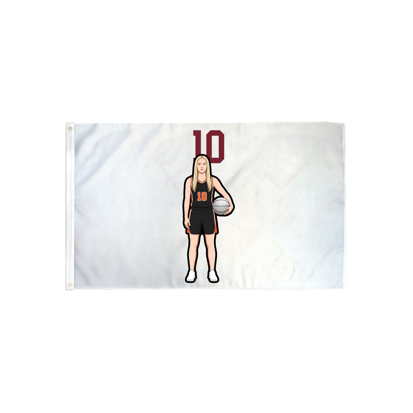3x5 Flag — Number Top in Classic