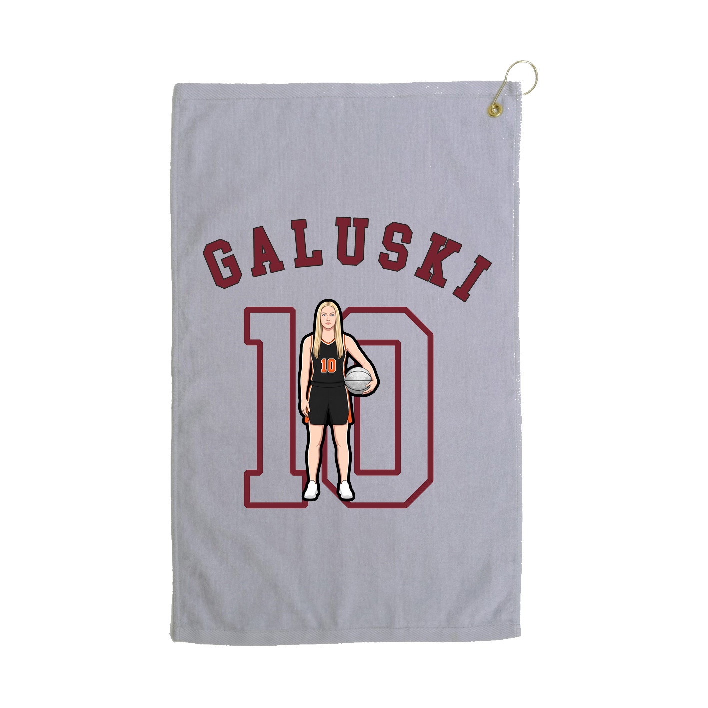 Golf Towel — Shirsey Arch in Grey