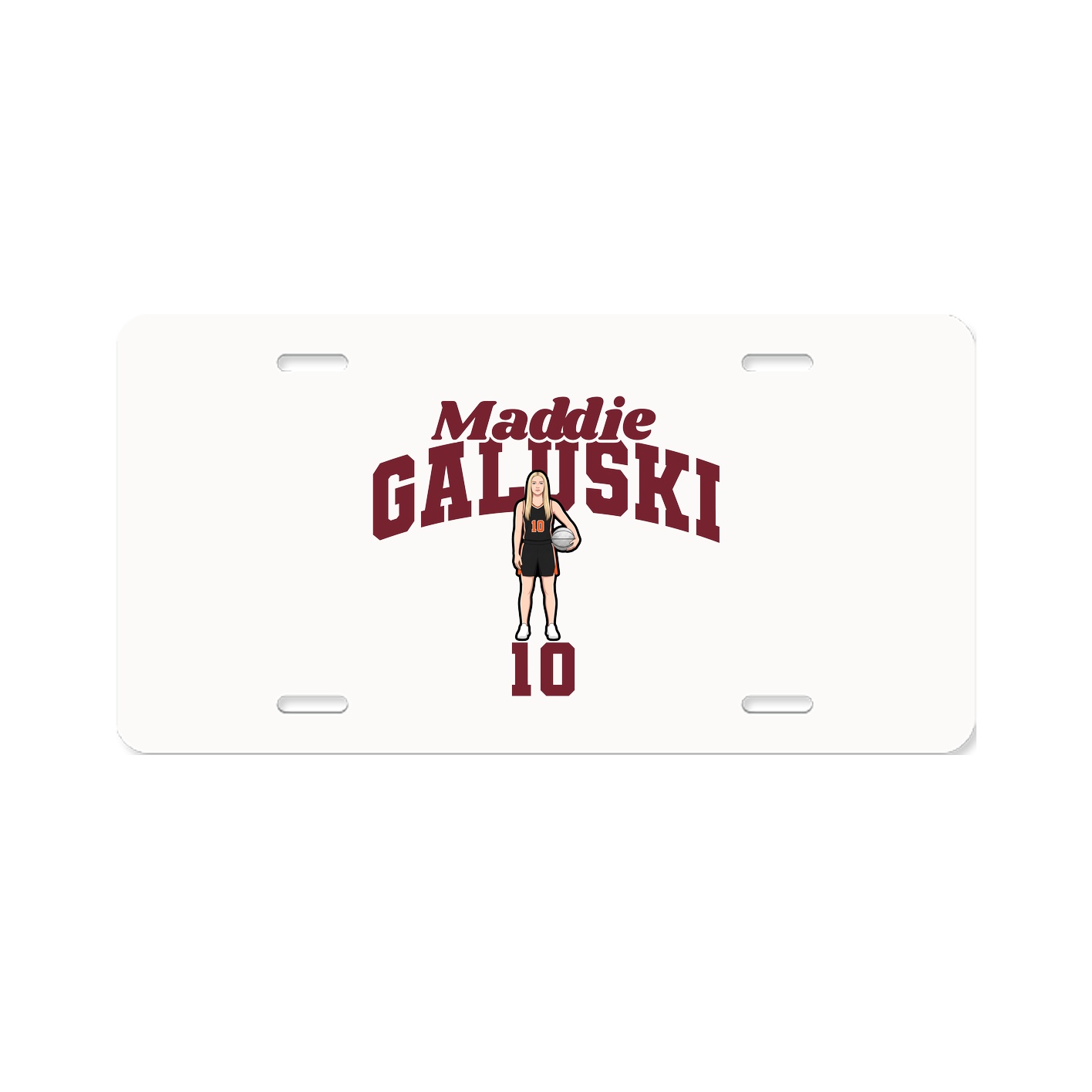 License Plate — Signature Arch in Classic