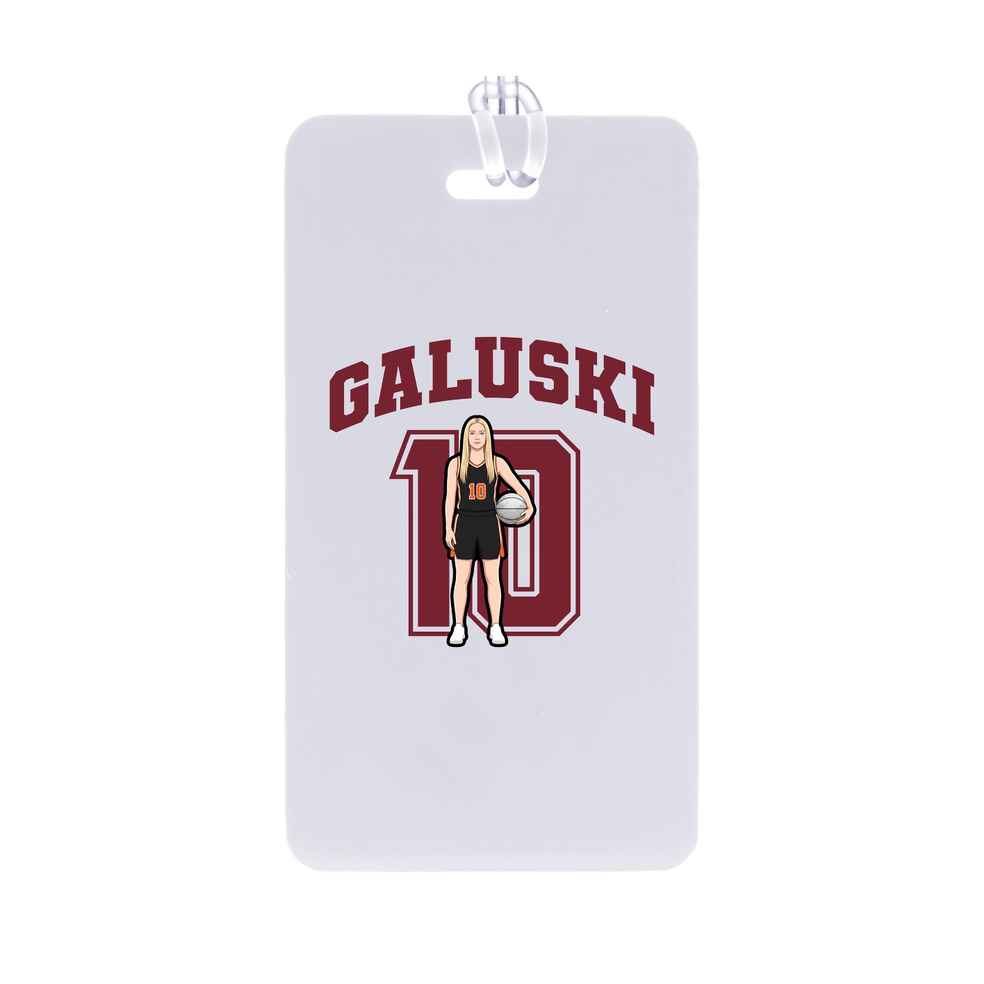 Bag Tag — Number in Classic