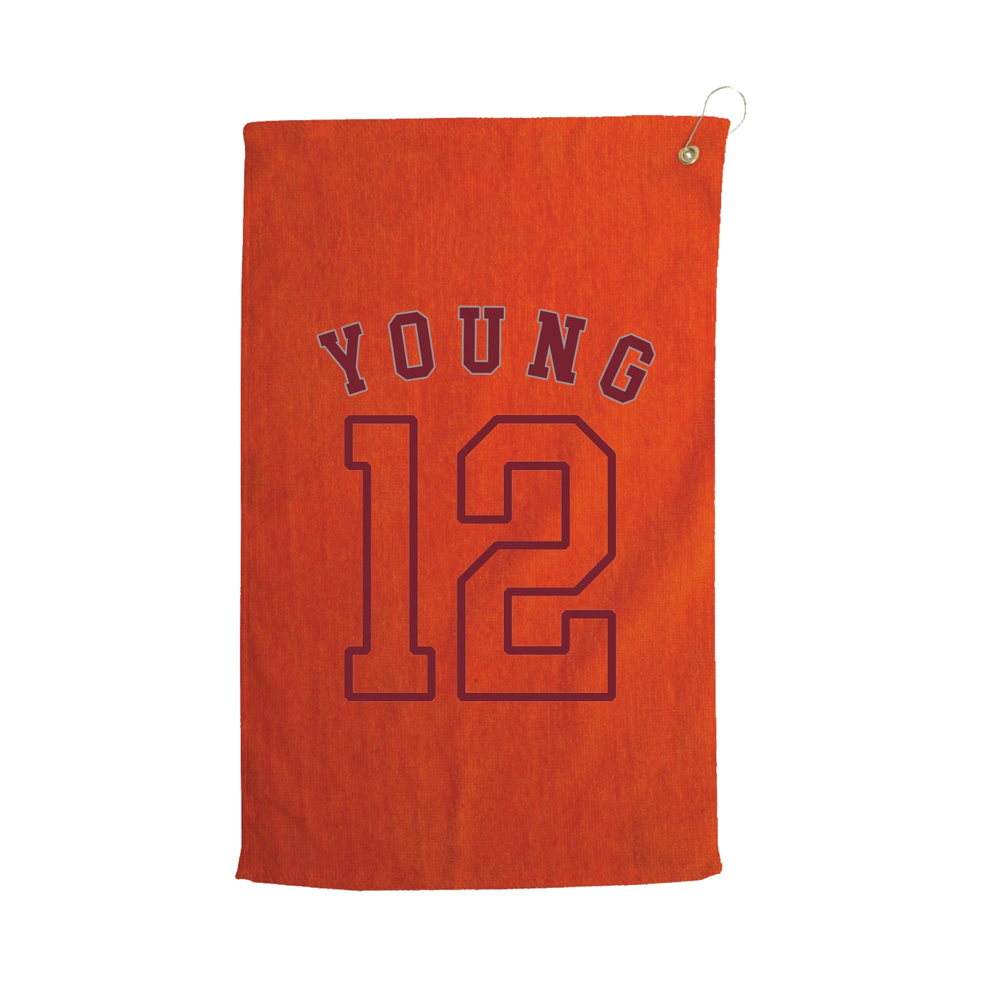 Golf Towel — Shirsey Arch in Orange