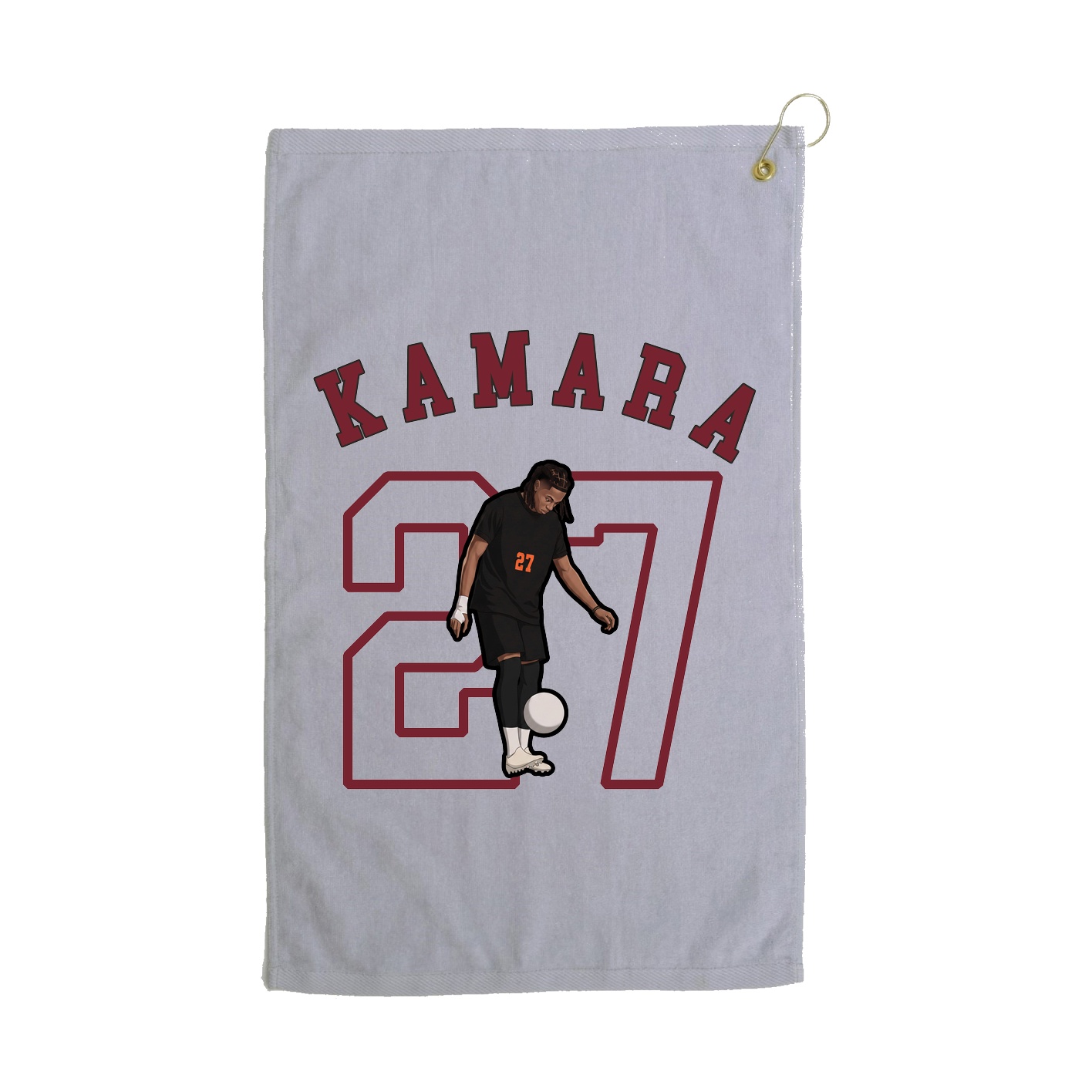 Golf Towel — Shirsey Arch in Grey