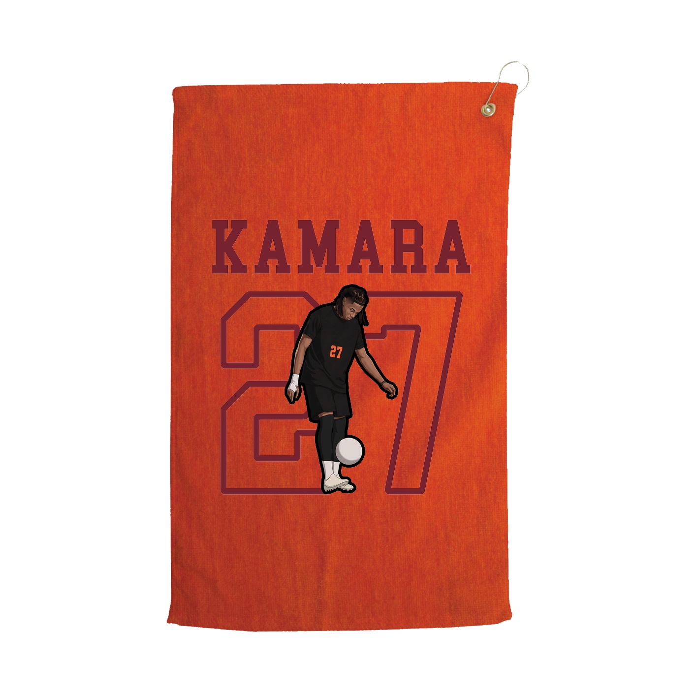 Golf Towel — Shirsey in Orange