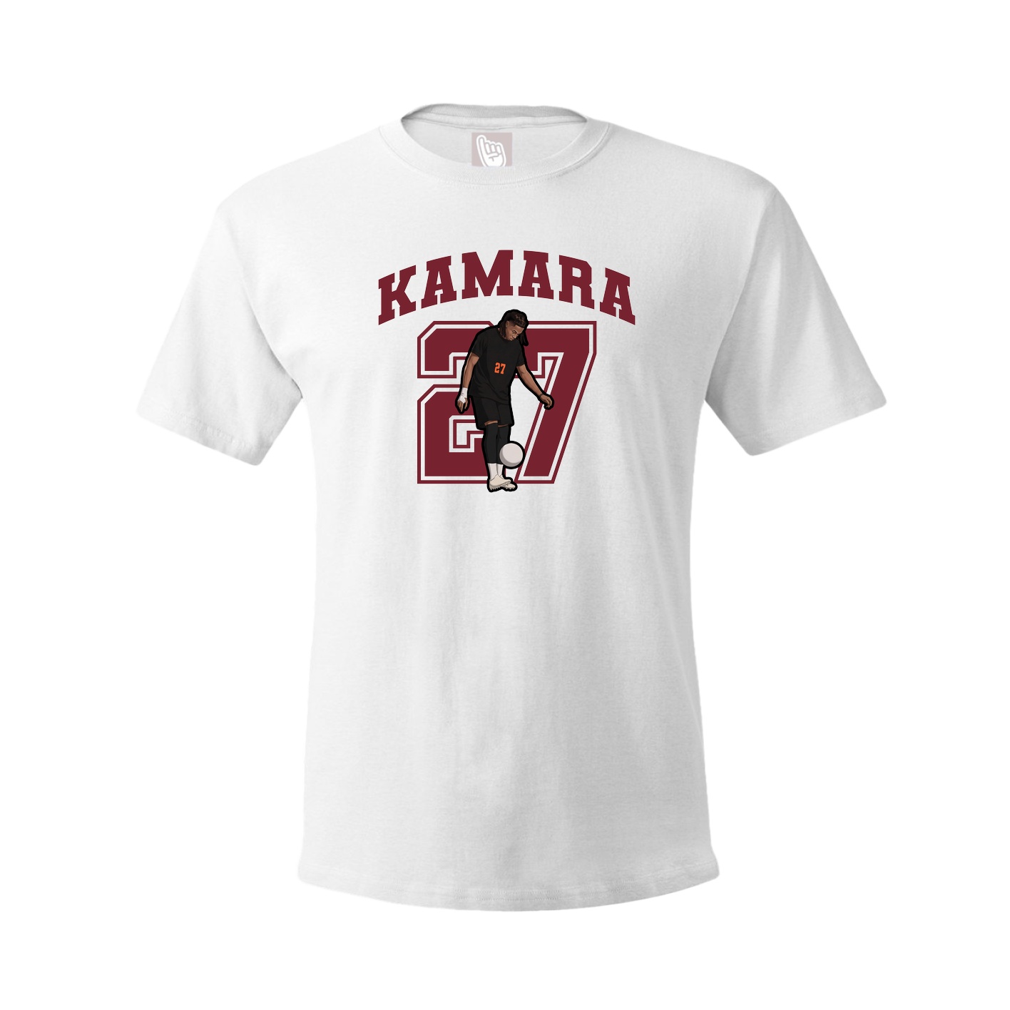 Tee — Number in White