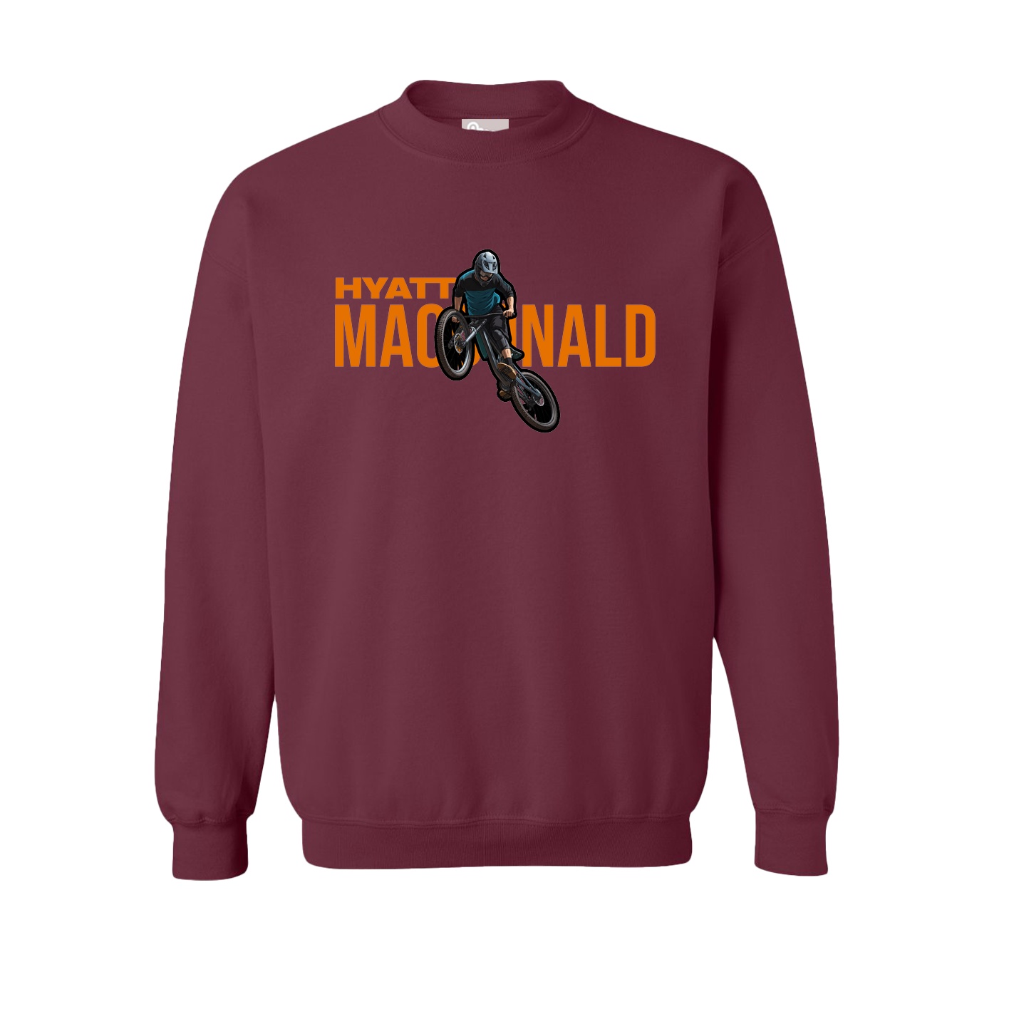 Fleece Crew — Player Name in Maroon