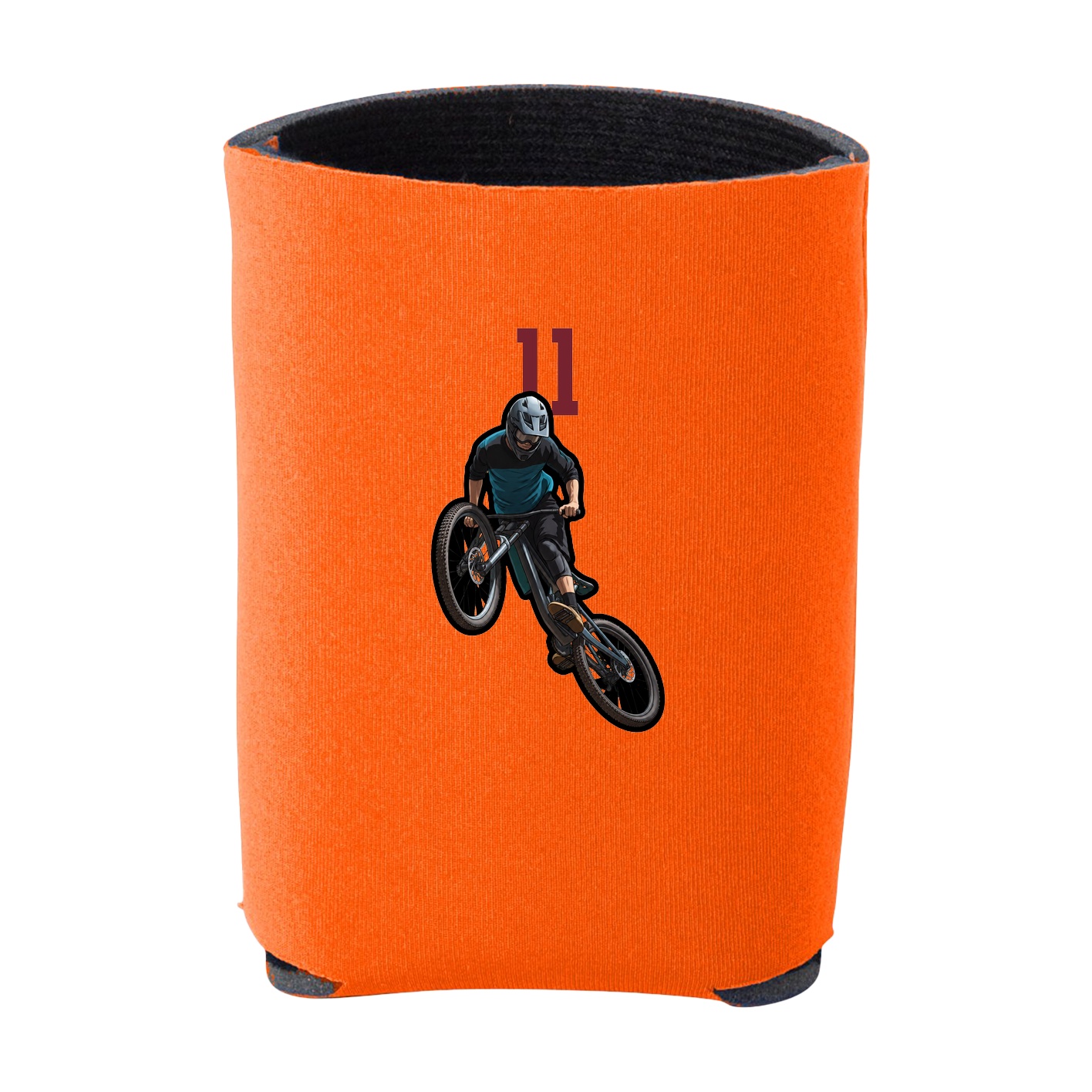 Can Holder — Number Top in Orange