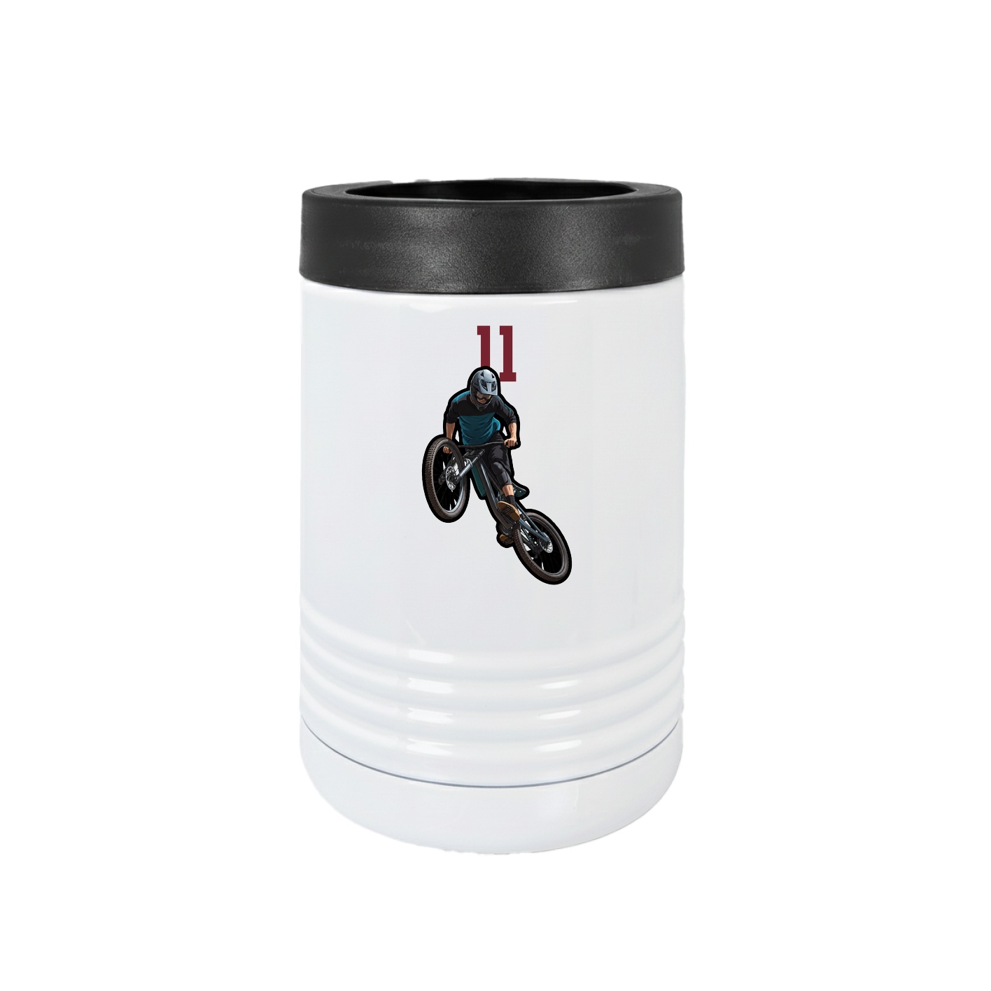 Beverage Holder — Number Top in White