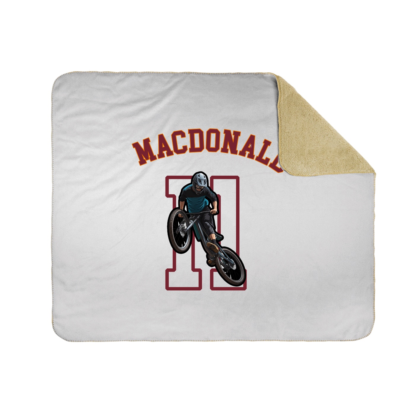 Throw Blanket — Shirsey Arch in White