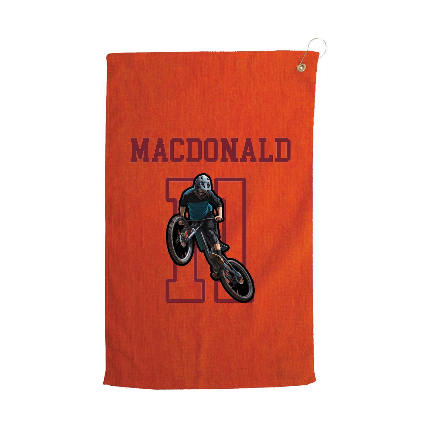 Golf Towel — Shirsey in Orange