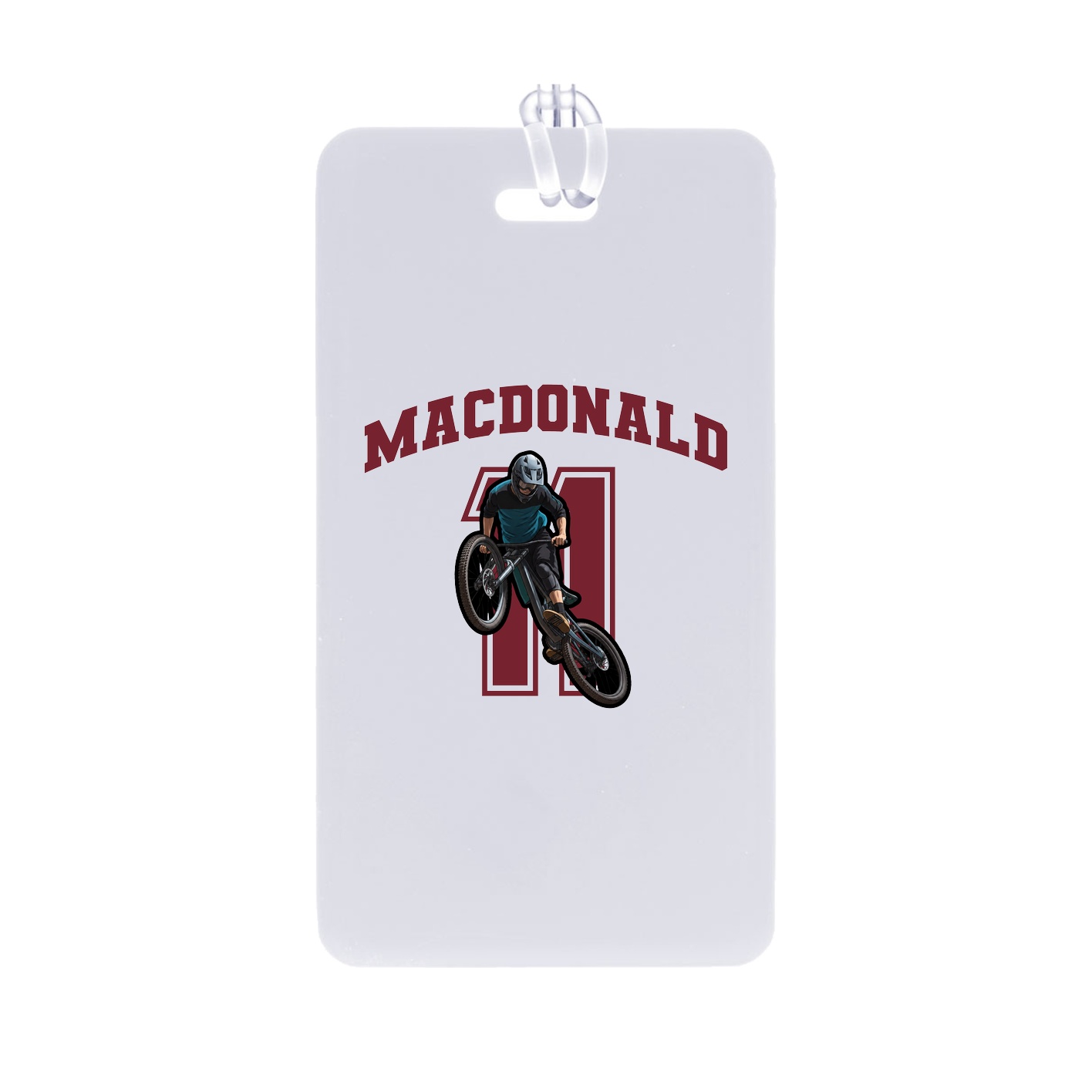 Bag Tag — Number in Classic