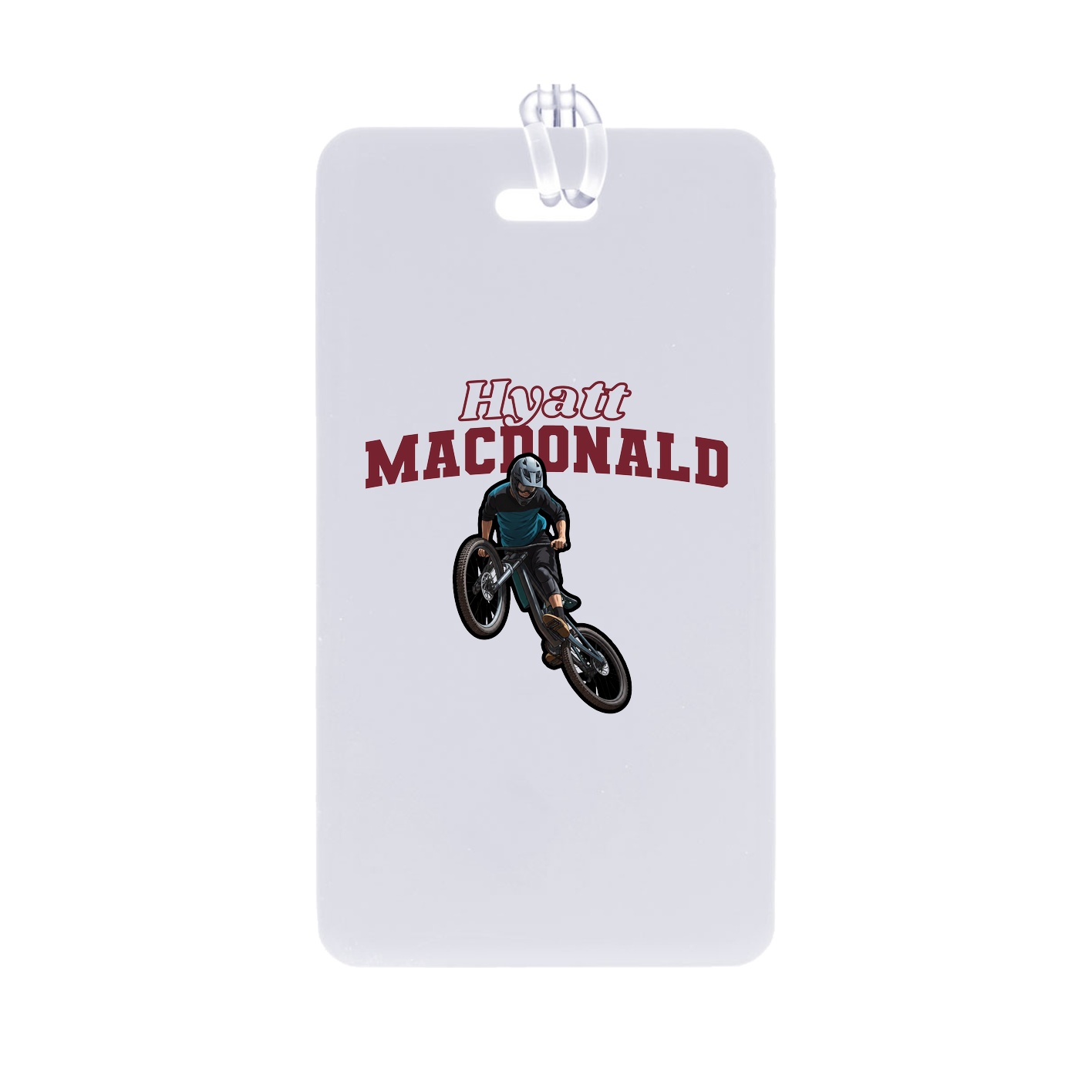 Bag Tag — Name Arch in Classic