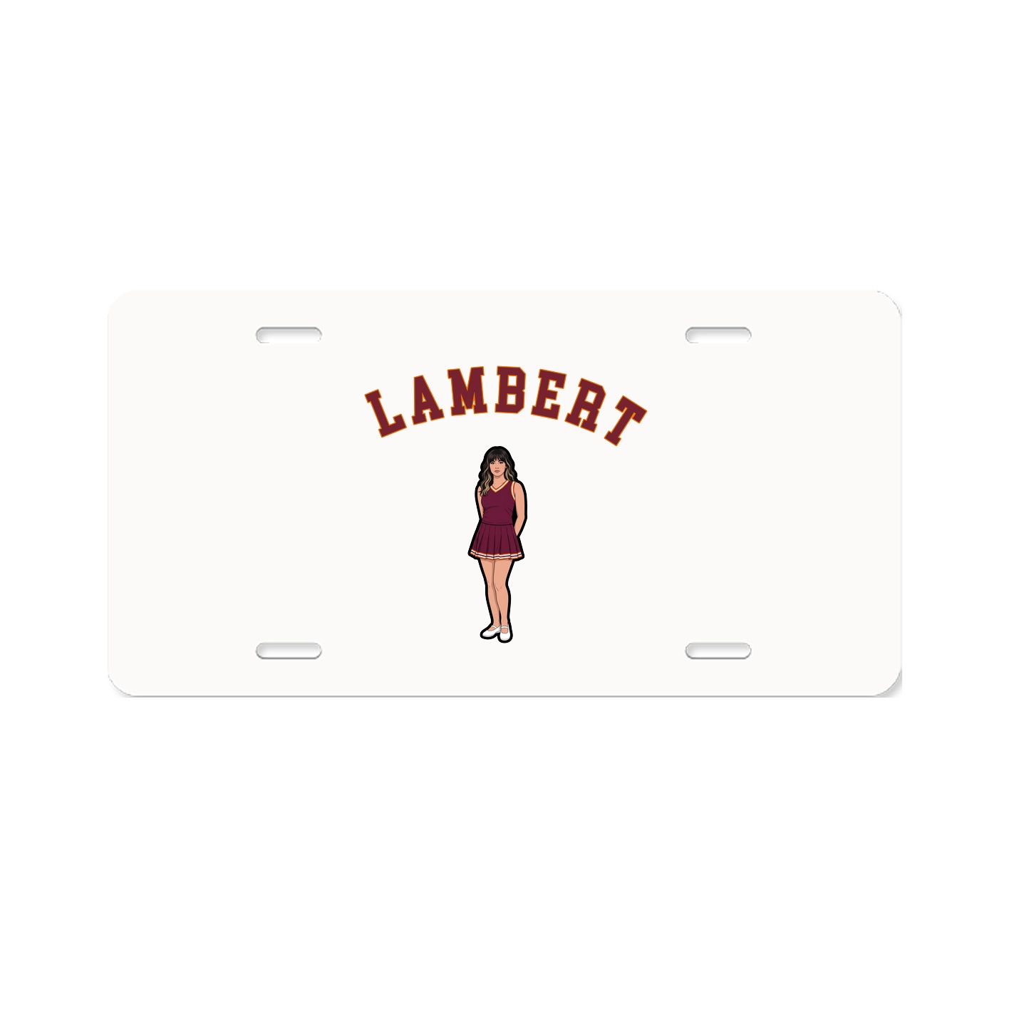 License Plate — Shirsey Arch in Classic