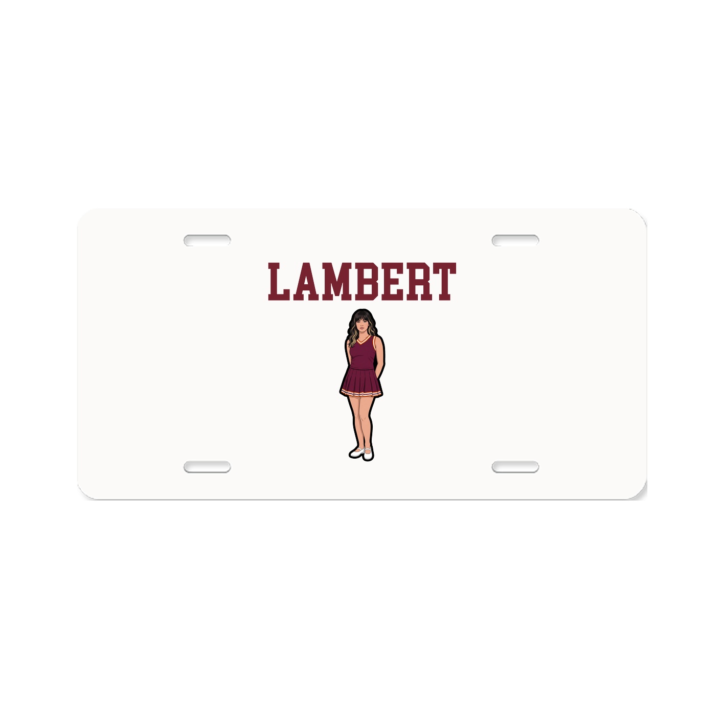 License Plate — Shirsey in Classic