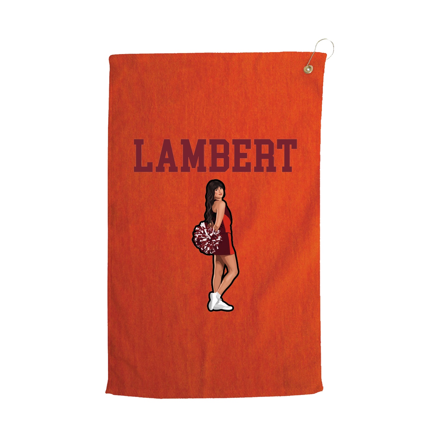 Golf Towel — Shirsey in Orange